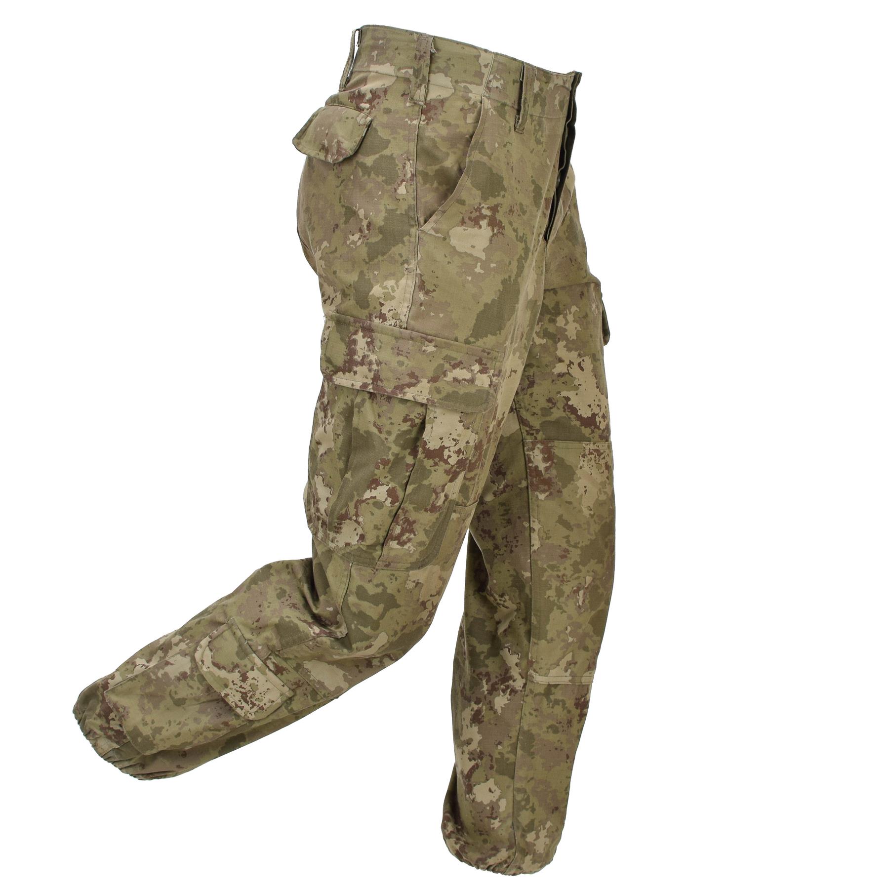 Genuine Turkish Military AG18 Field Pants RipStop Elasticated