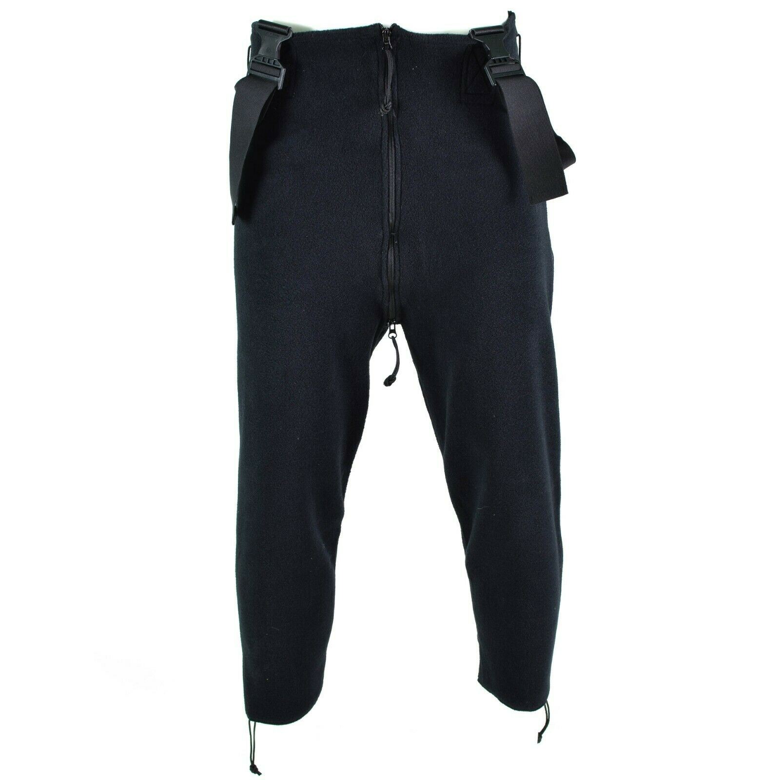 US Army Thermohose Schwarz Polartec Classic 200 Kälteschutzhose Hosenträger Thumbnail 1