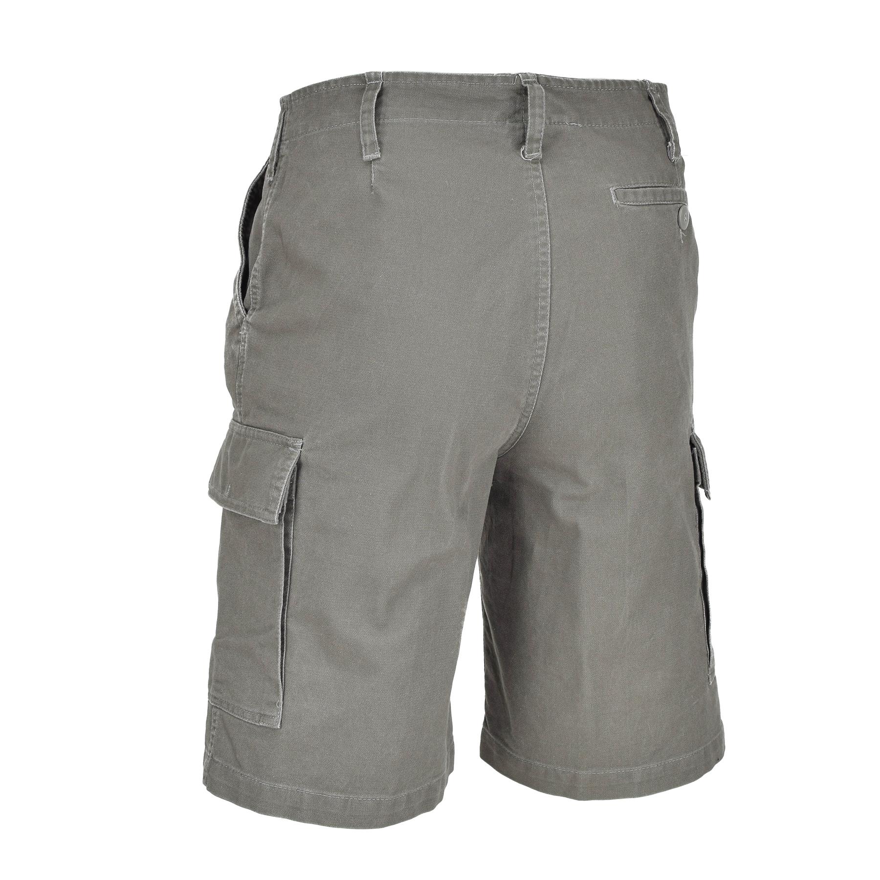 Mil-Tec Brand German Army style olive prewashed Moleskin bermuda