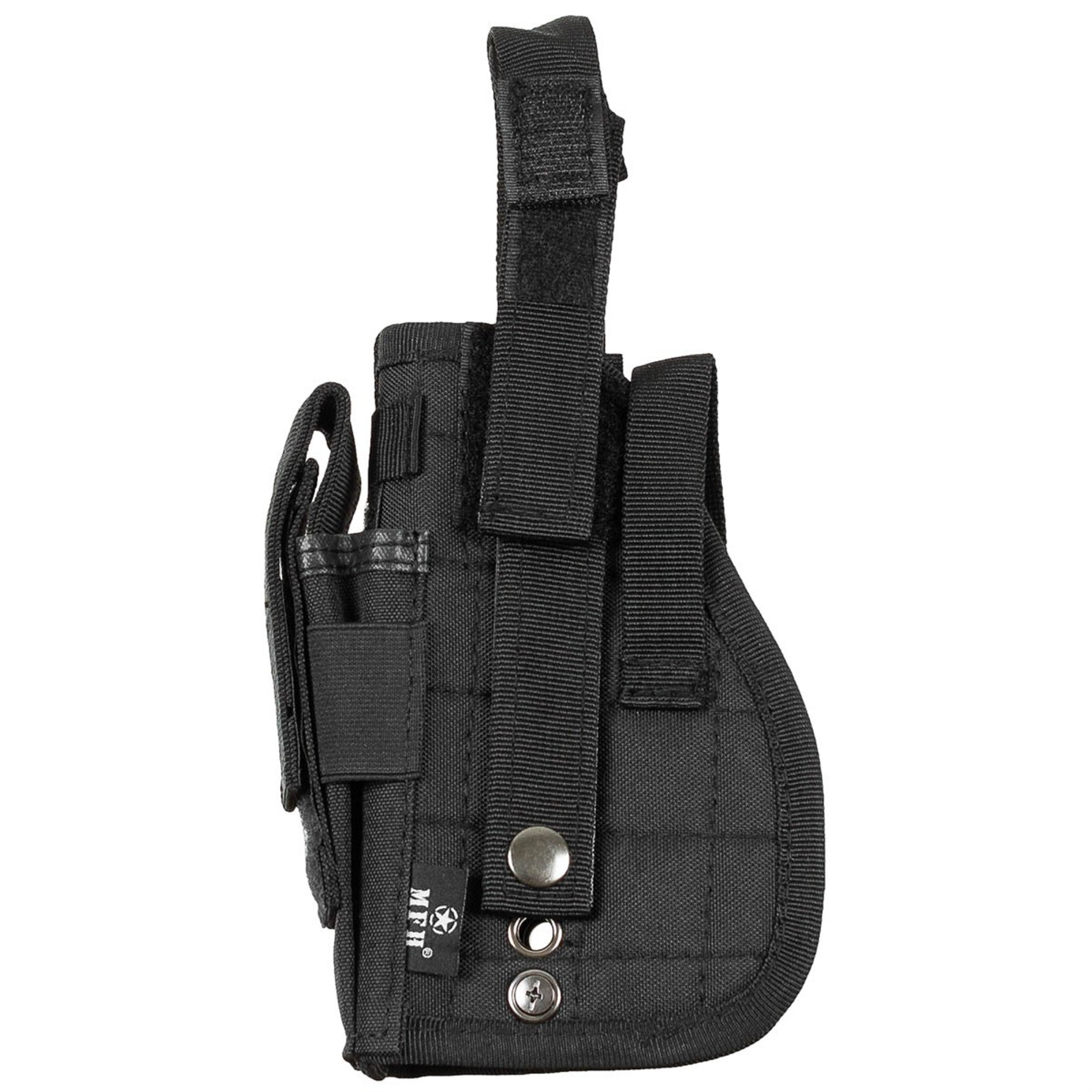 MFH Pistol Holster Right Handed MOLLE Fastening Loop Hook and Loop Closure - Picture 3 of 4
