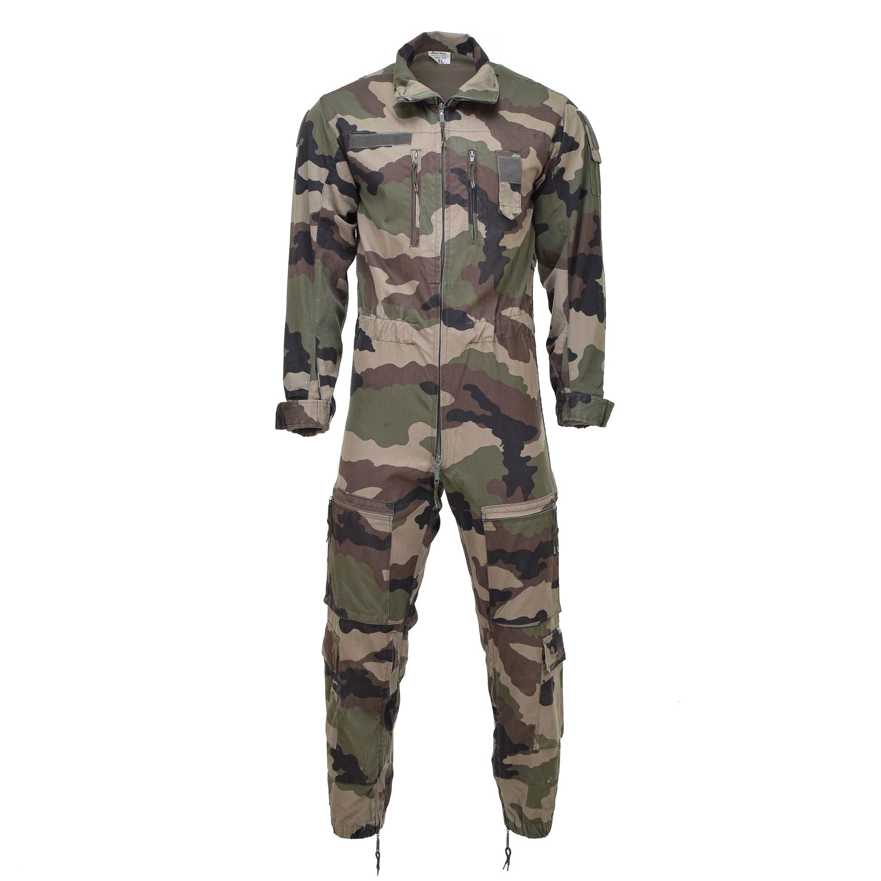 Genuine French military coverall navy mechanic jumpsuit roomy fit CCE Camouflage - Picture 11 of 18