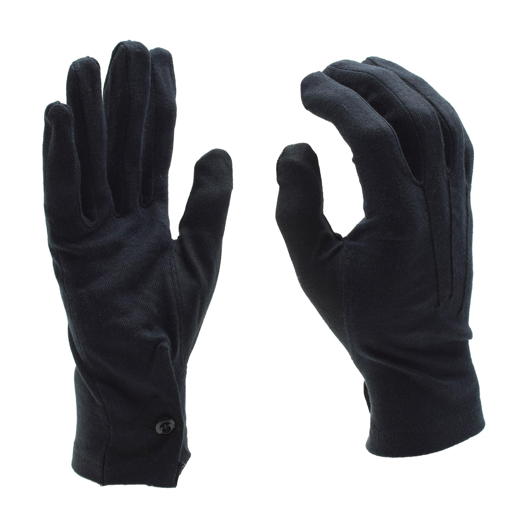 Original Italienische Armee Winter Thermo Handschuhe Schwarz