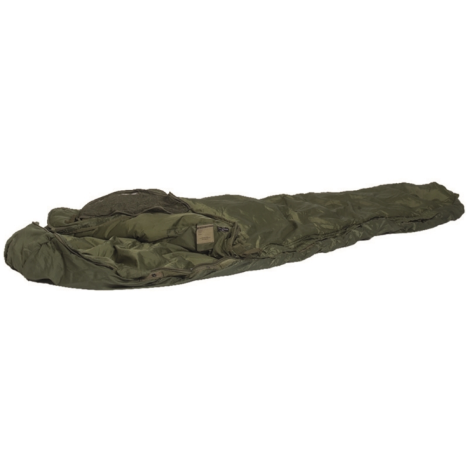 MIL-TEC Tactical 3 Schlafsack Thermolite Teflon Beschichtet Oliv Thumbnail 1