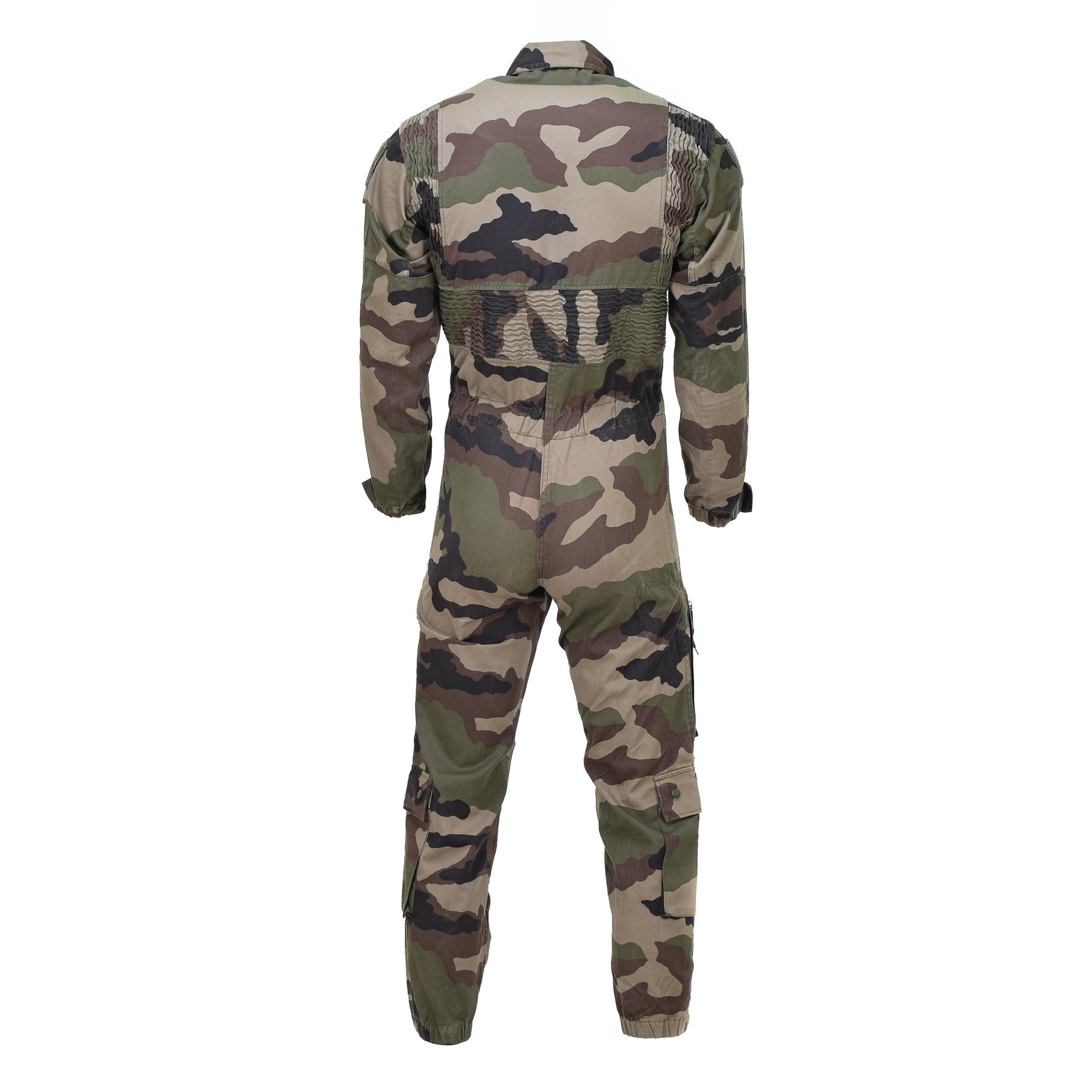 Genuine French military coverall navy mechanic jumpsuit roomy fit CCE Camouflage - Picture 13 of 18