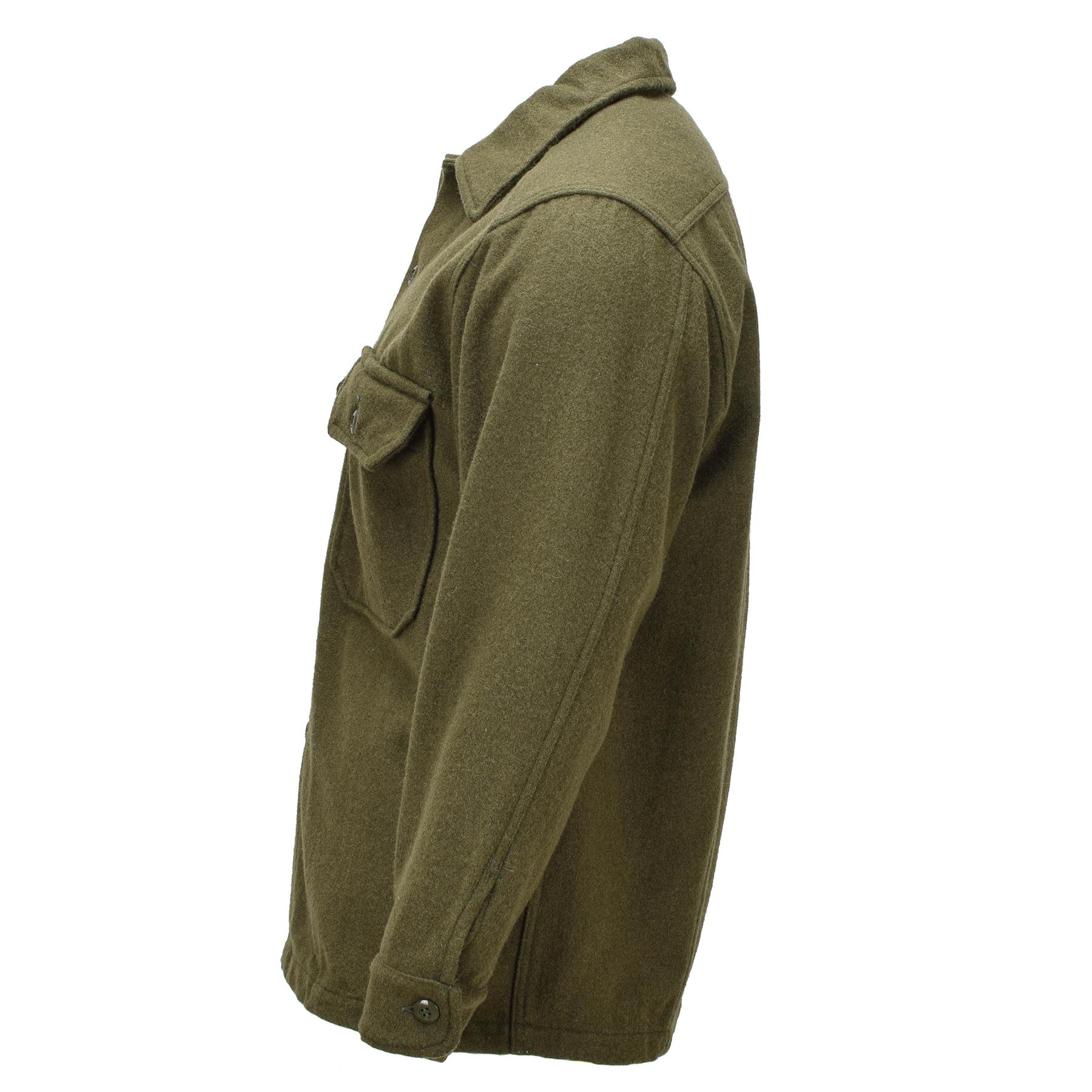 Original Canadian Army Wool Field Jacket Vintage Military Surplus