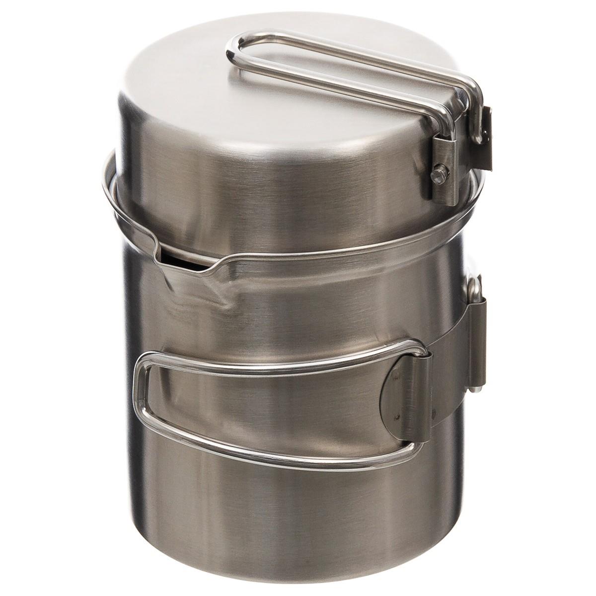 Set Cuisine Aluminium Camping, Compact Randonnée Aventure - Sport