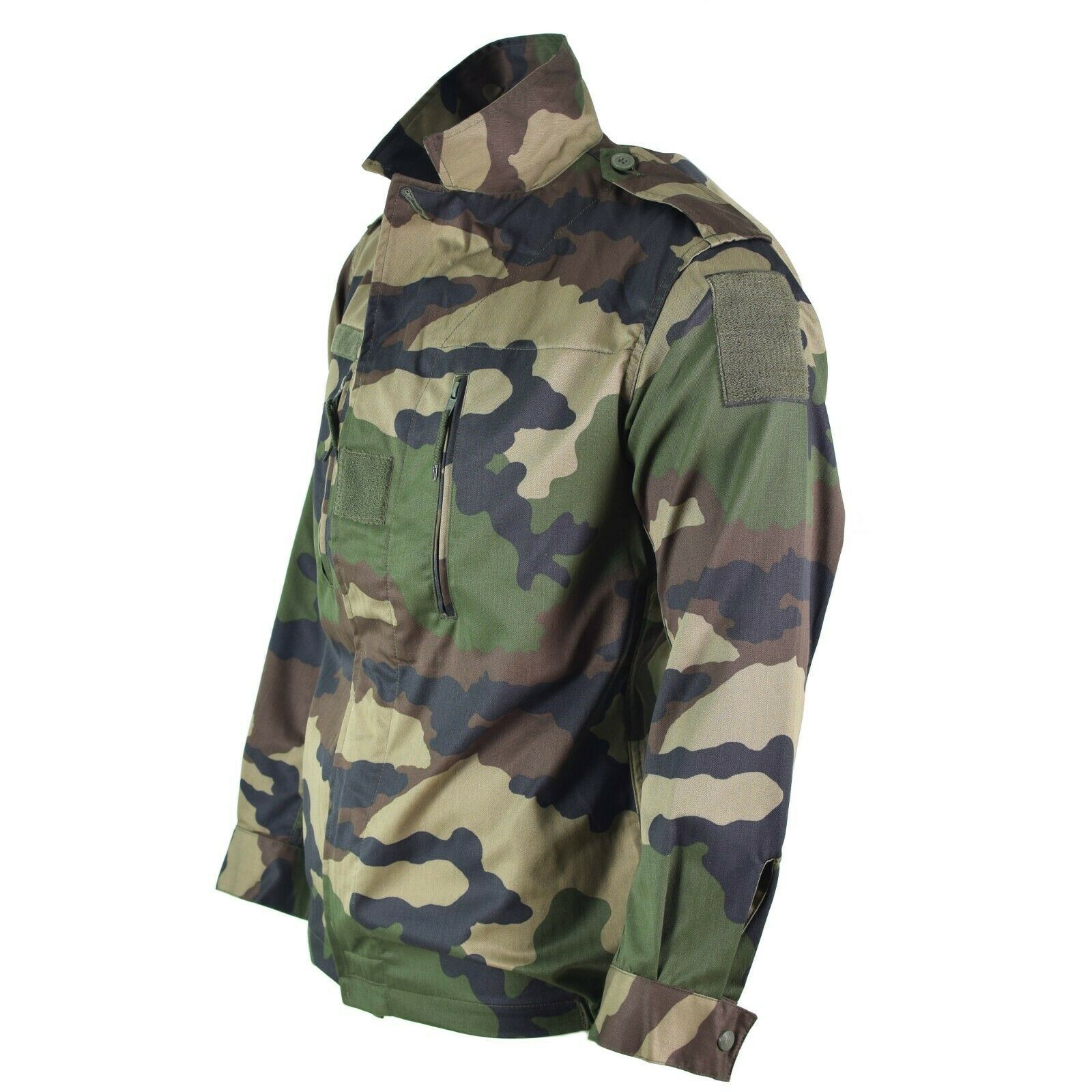 Original Französische Armee F2 Kampfjacke Feldjacke CE Camo Thumbnail 2