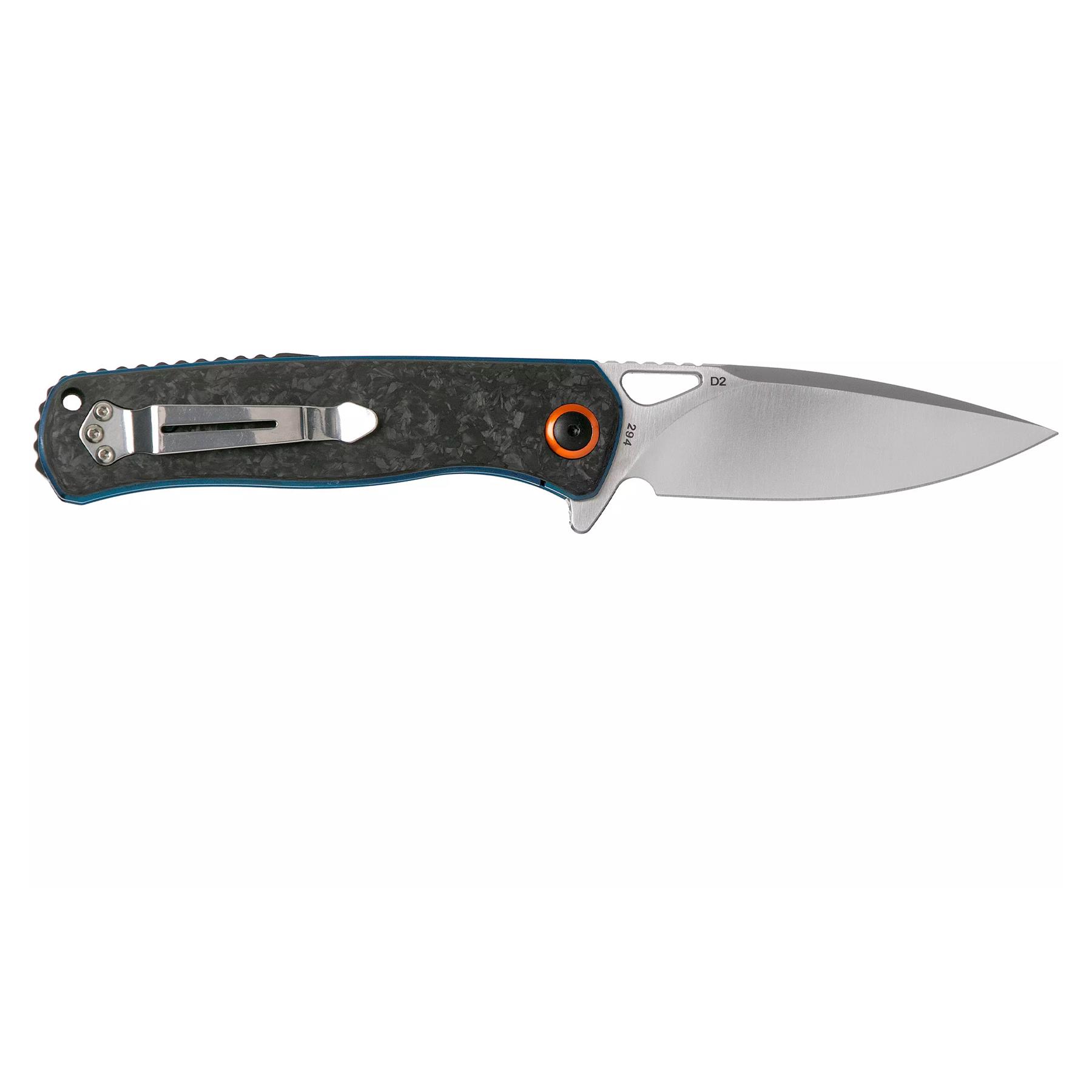 Boker Plus Nebula Taschenmesser D2 Stahl Carbon Griff Schwarz Thumbnail 1