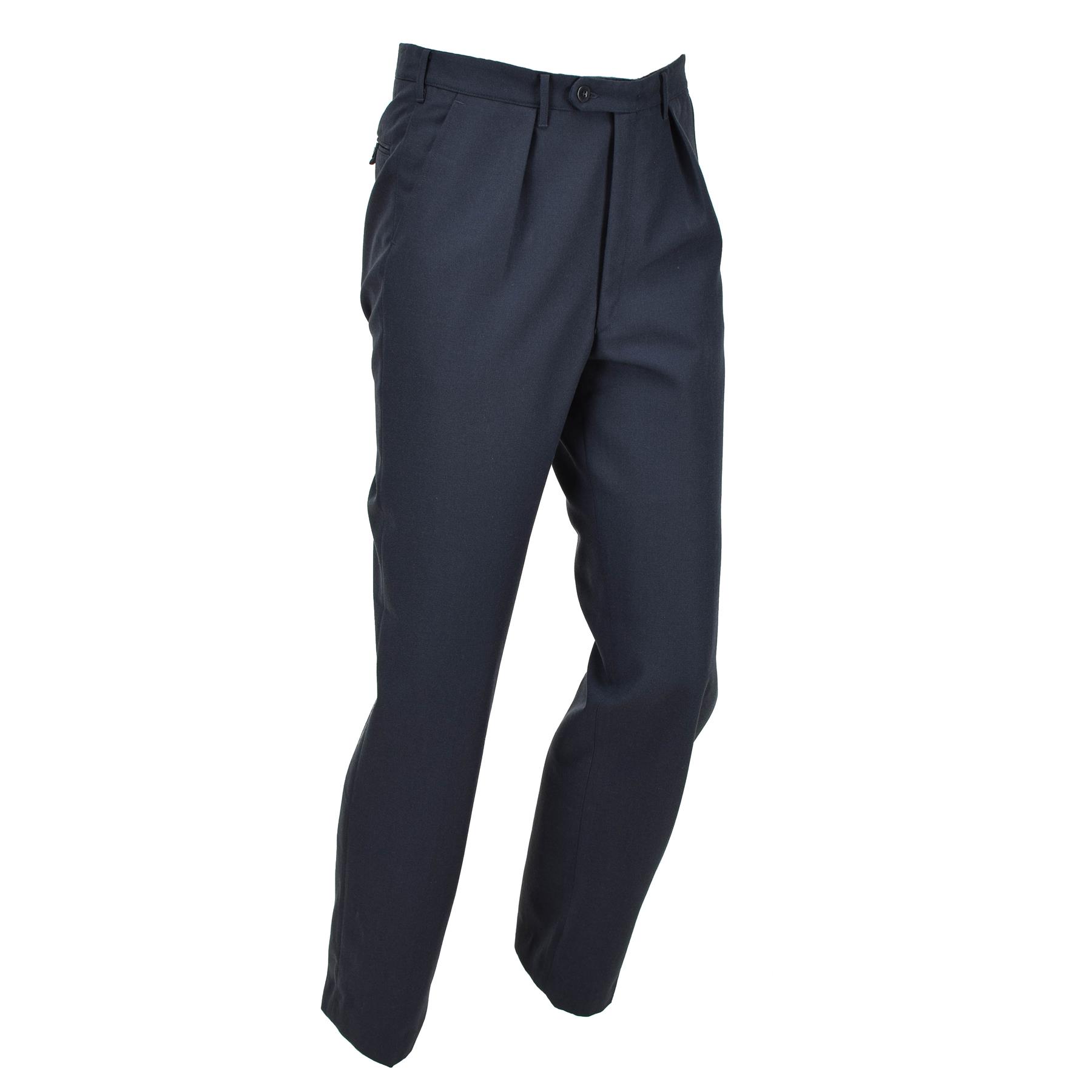Original Swedish Army Dress blue Pants formal classic trousers
