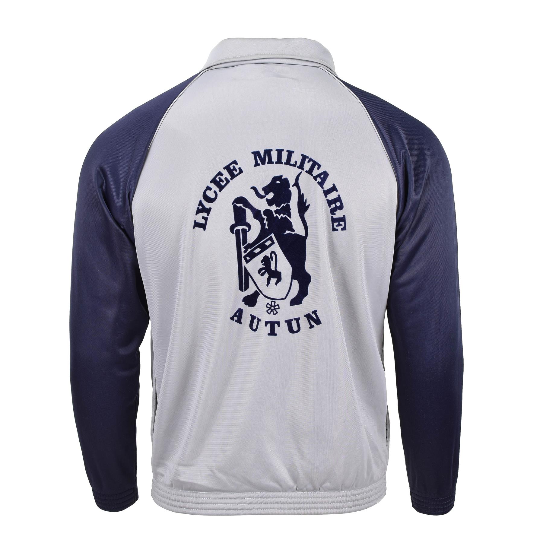 Genuine French Military school sweatshirt sports jacket running 