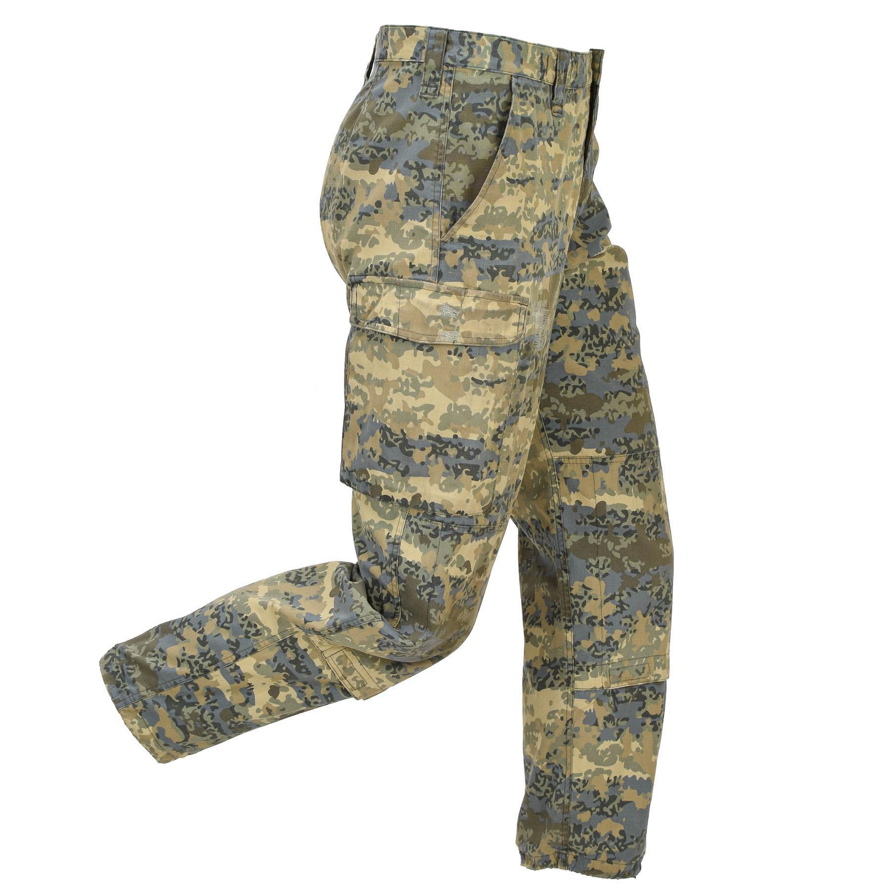 【極美品】60s AUSTRIA ARMY CARGO PANTS Original Austrian Army Cargo Work Pants Olive Field Service