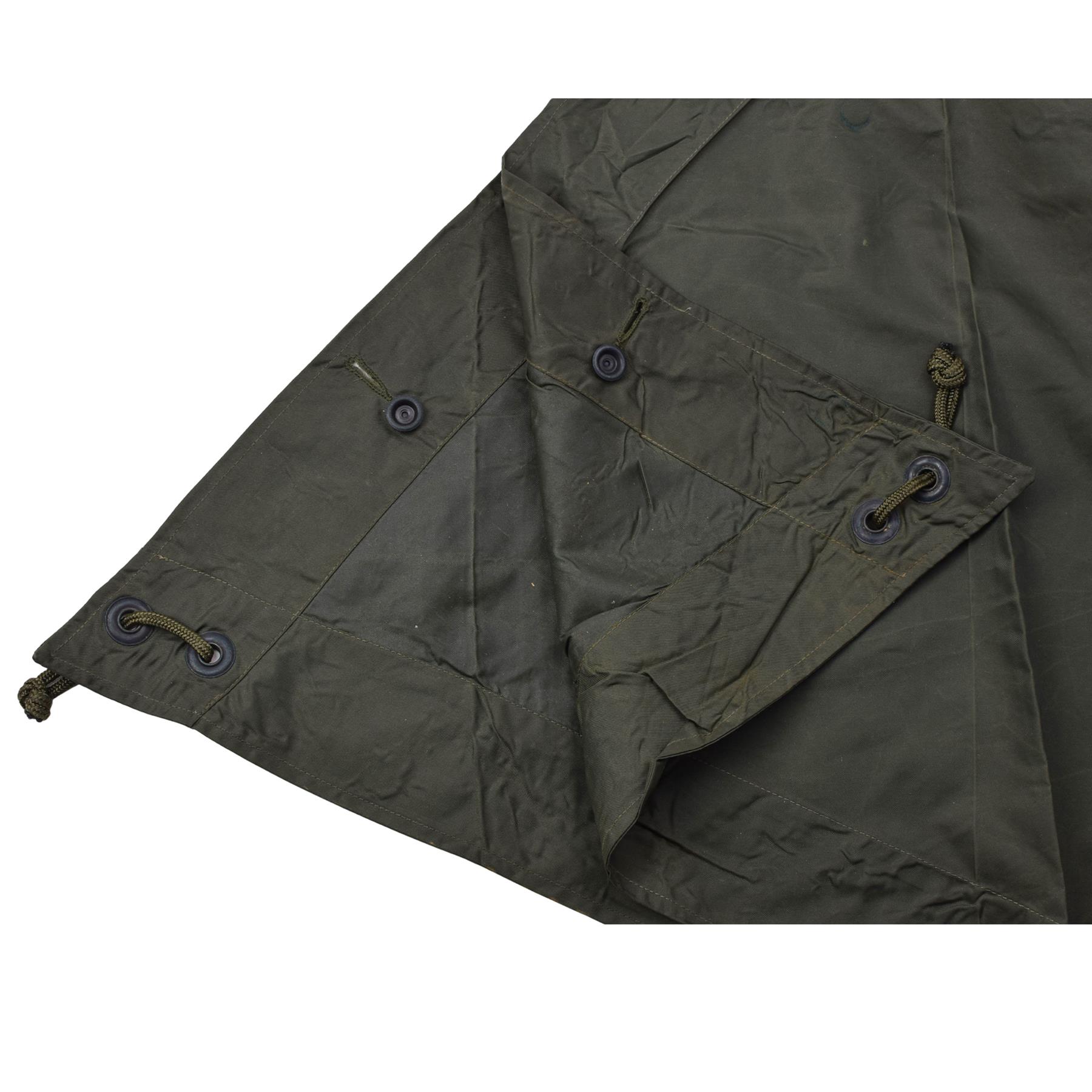 Original Österreichisches Bundesheer Zeltplane Militär Tarp 320x120 Oliv Thumbnail 1