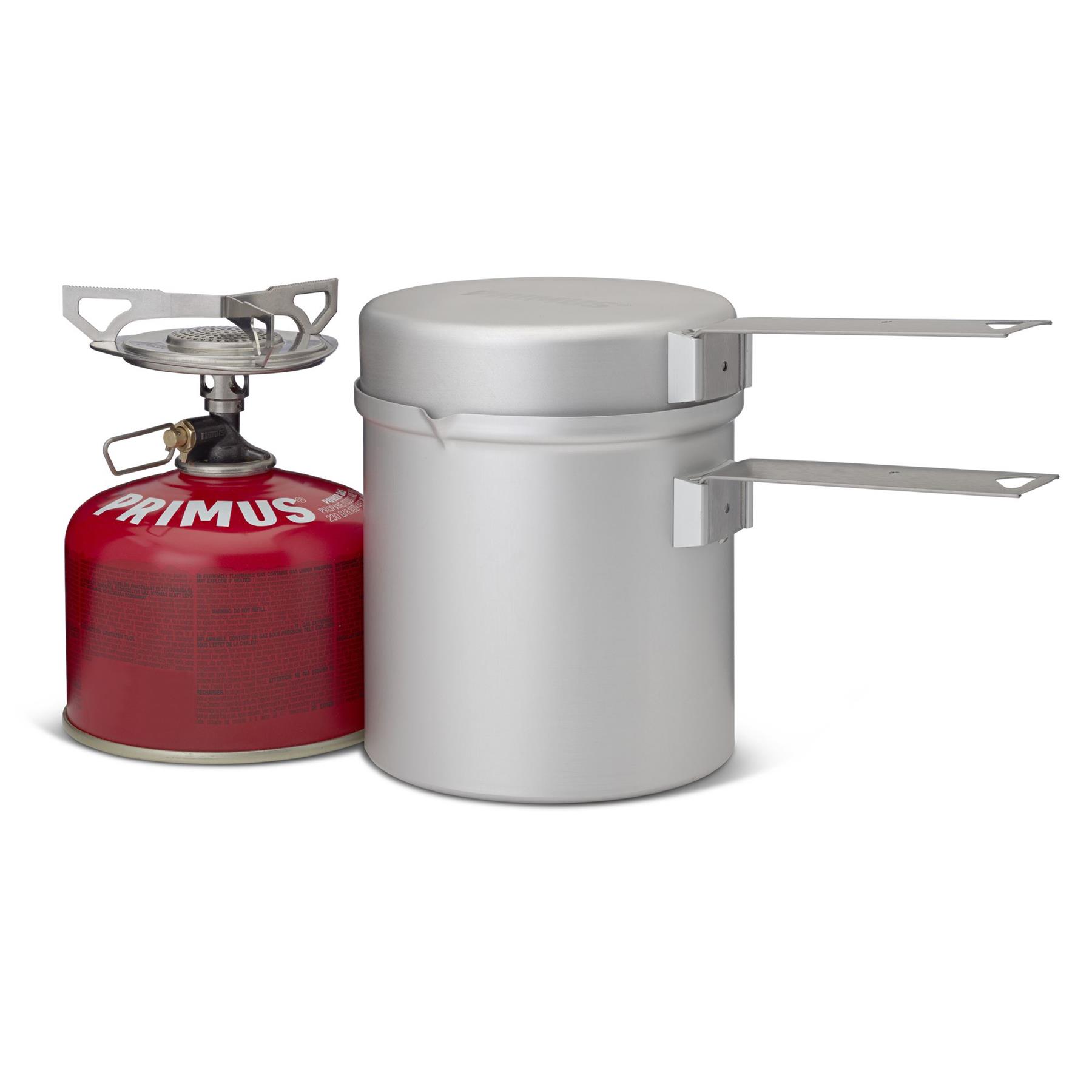 Primus Essential Trail Kit Leichtes 1L Camping Kochset Trekking Silber