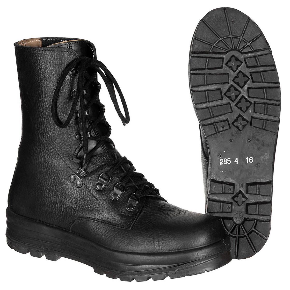 Original Swiss Military M95 Combat Boots Leather Army Surplus
