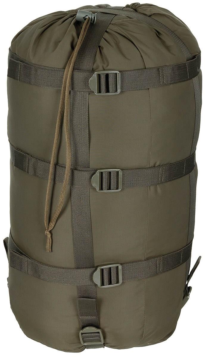 MFH Mumienschlafsack 3 Jahreszeiten Mit Kompressionssack Olivgrün