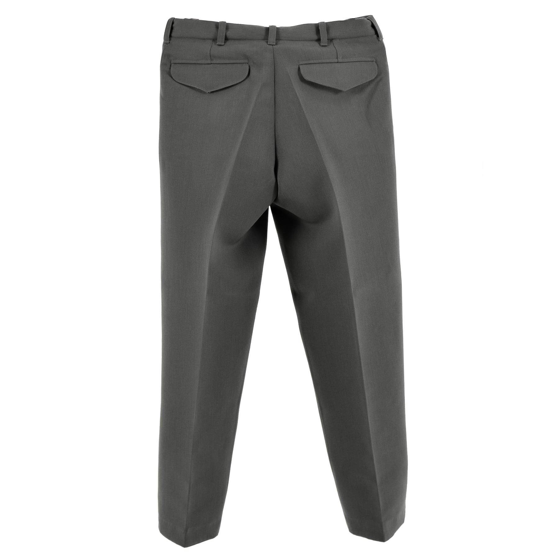Original Österreichische Armee Hose Utility Parade Uniform Grau Thumbnail 1