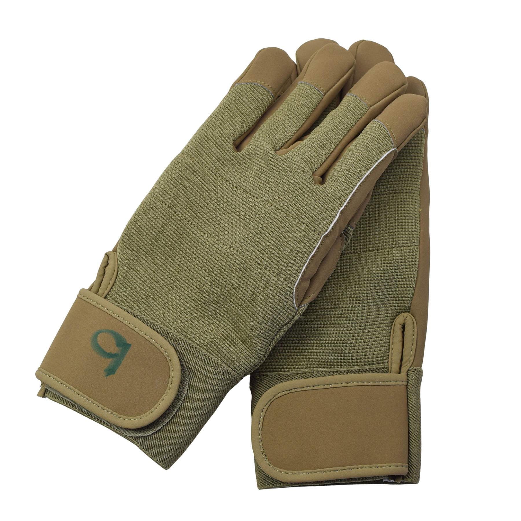 Original Dänische Armee Taktische Handschuhe Winter Gefüttert Sand Thumbnail 2