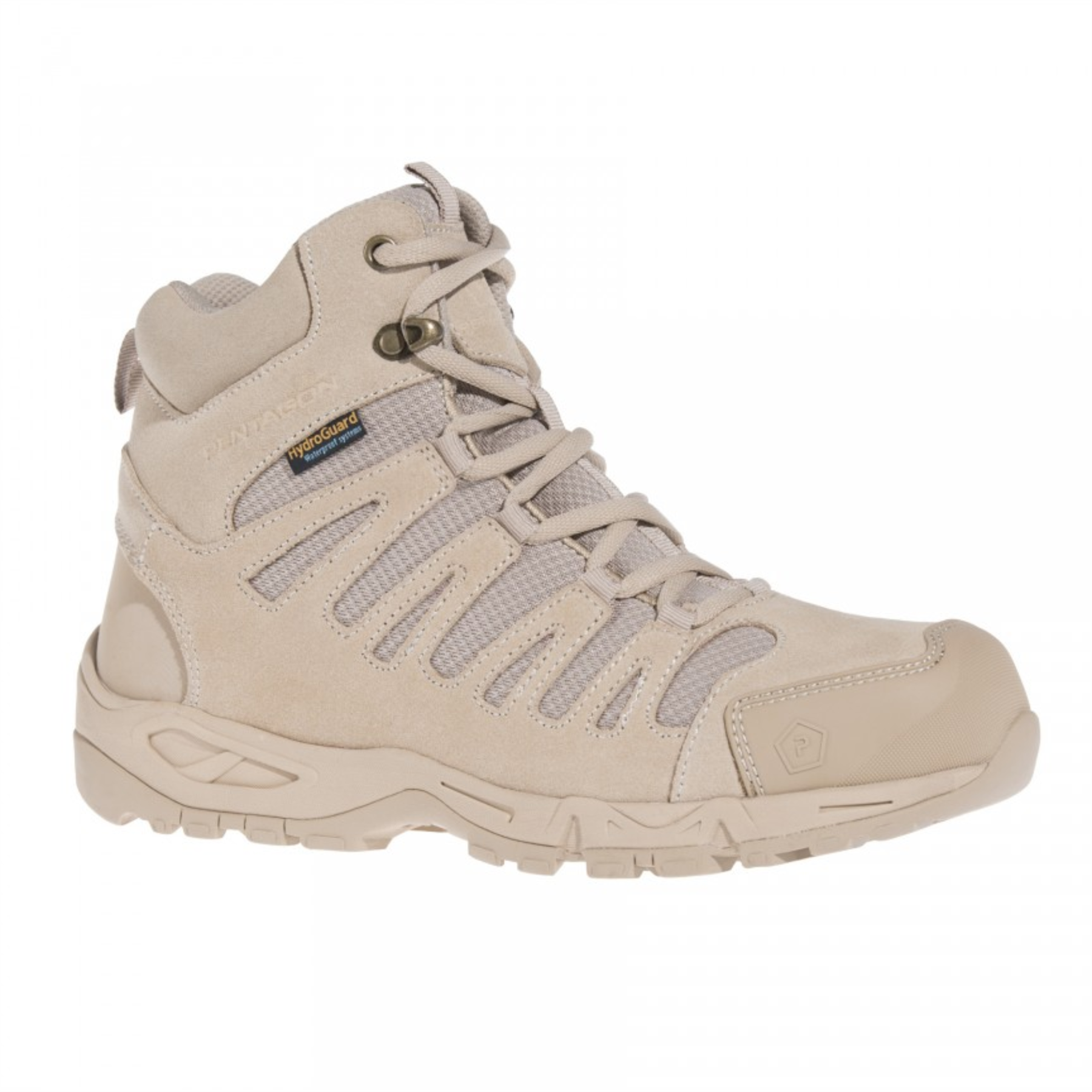 Pentagon Achilles XTR 6 Taktisch Stiefel Veloursleder Nylon-Mesh Wasserdicht