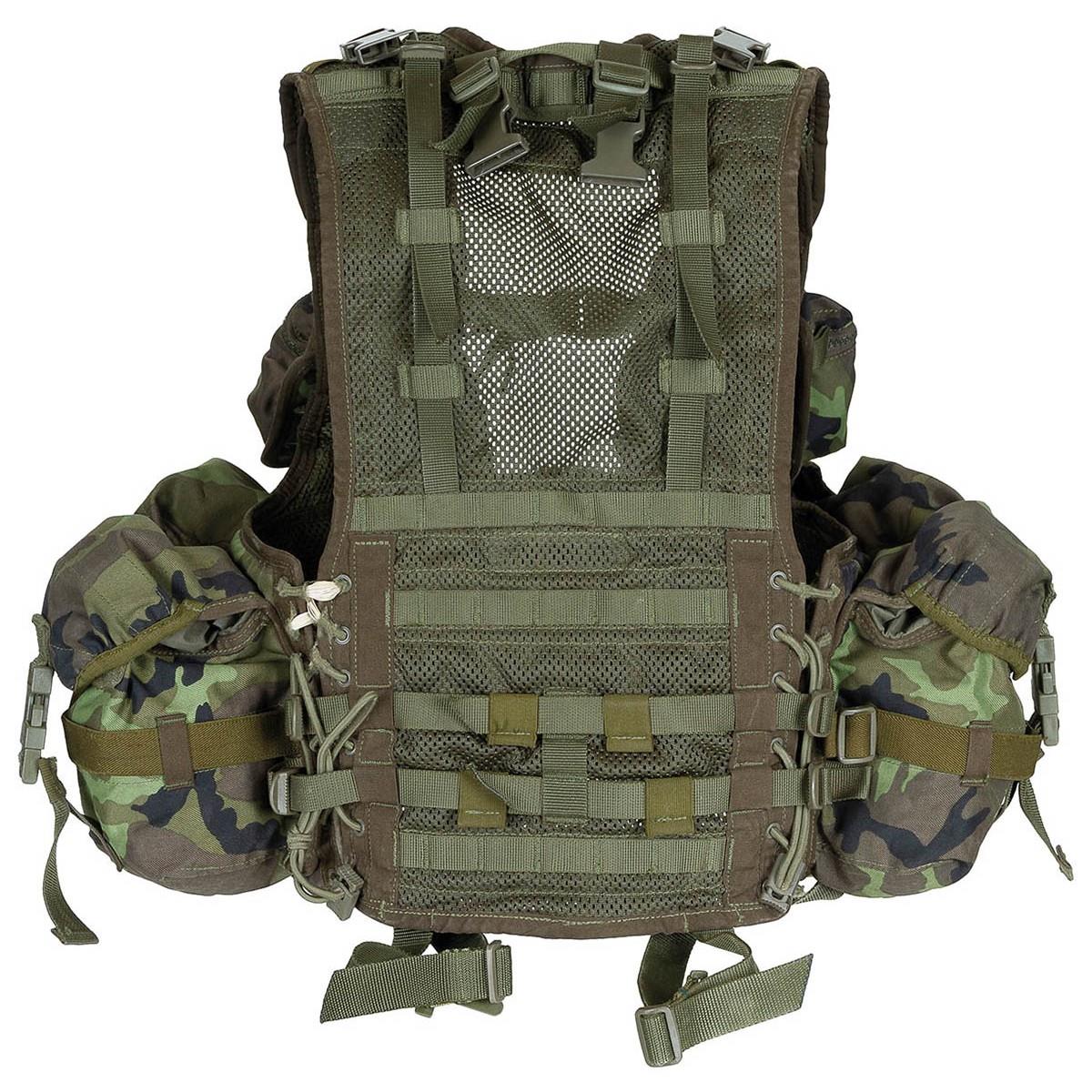 Original Tschechische Armee Taktische Kampf Weste Tragesystem M95 CZ Camo Thumbnail 1