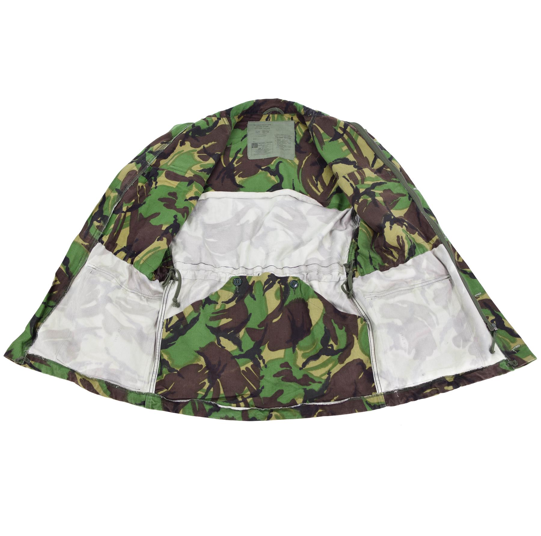 Original British army jacket BDU combat smock cold weather