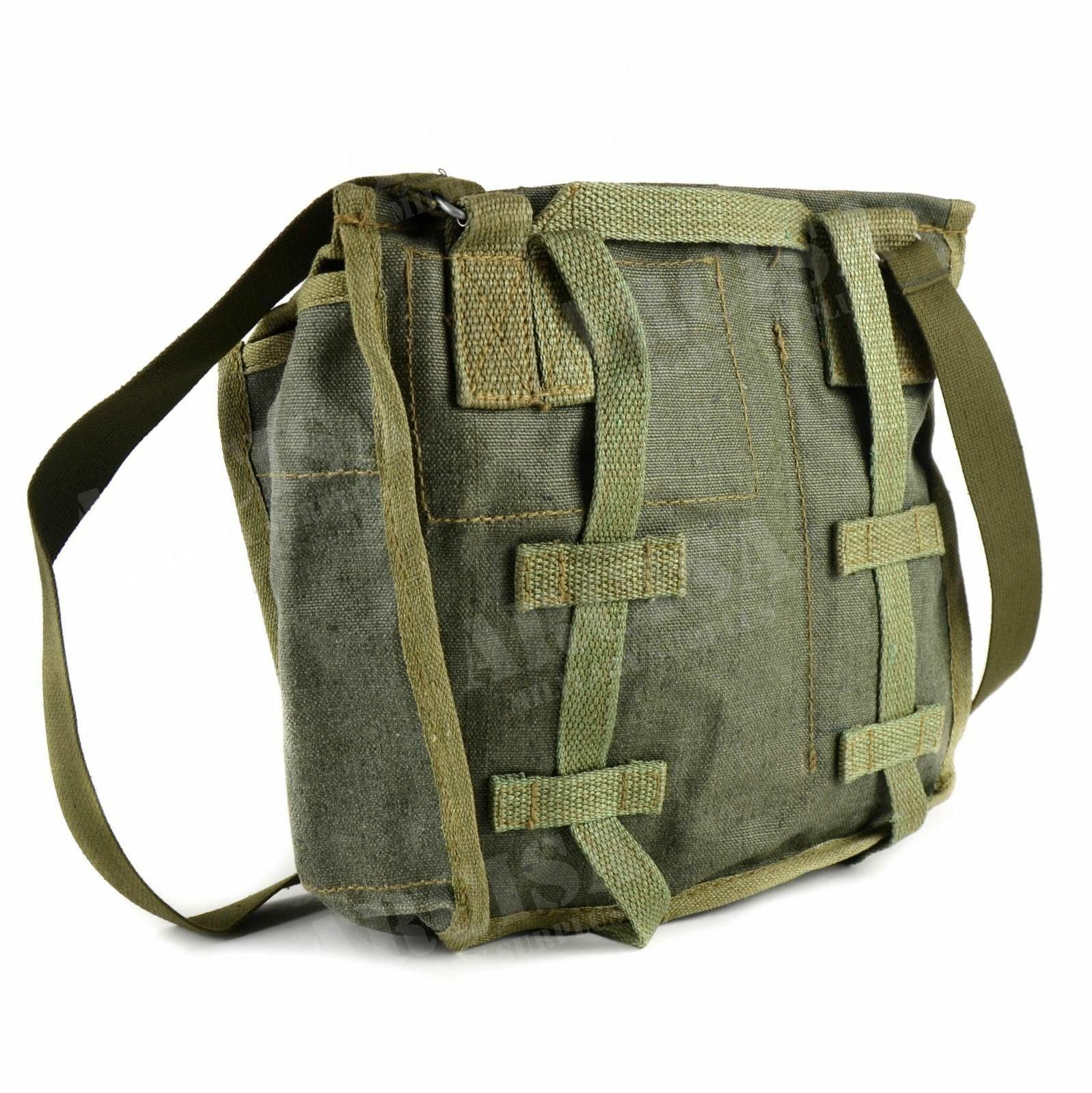 Original Polnische Armee Umhängetasche Canvas Brottasche Militär Tasche Oliv Thumbnail 2
