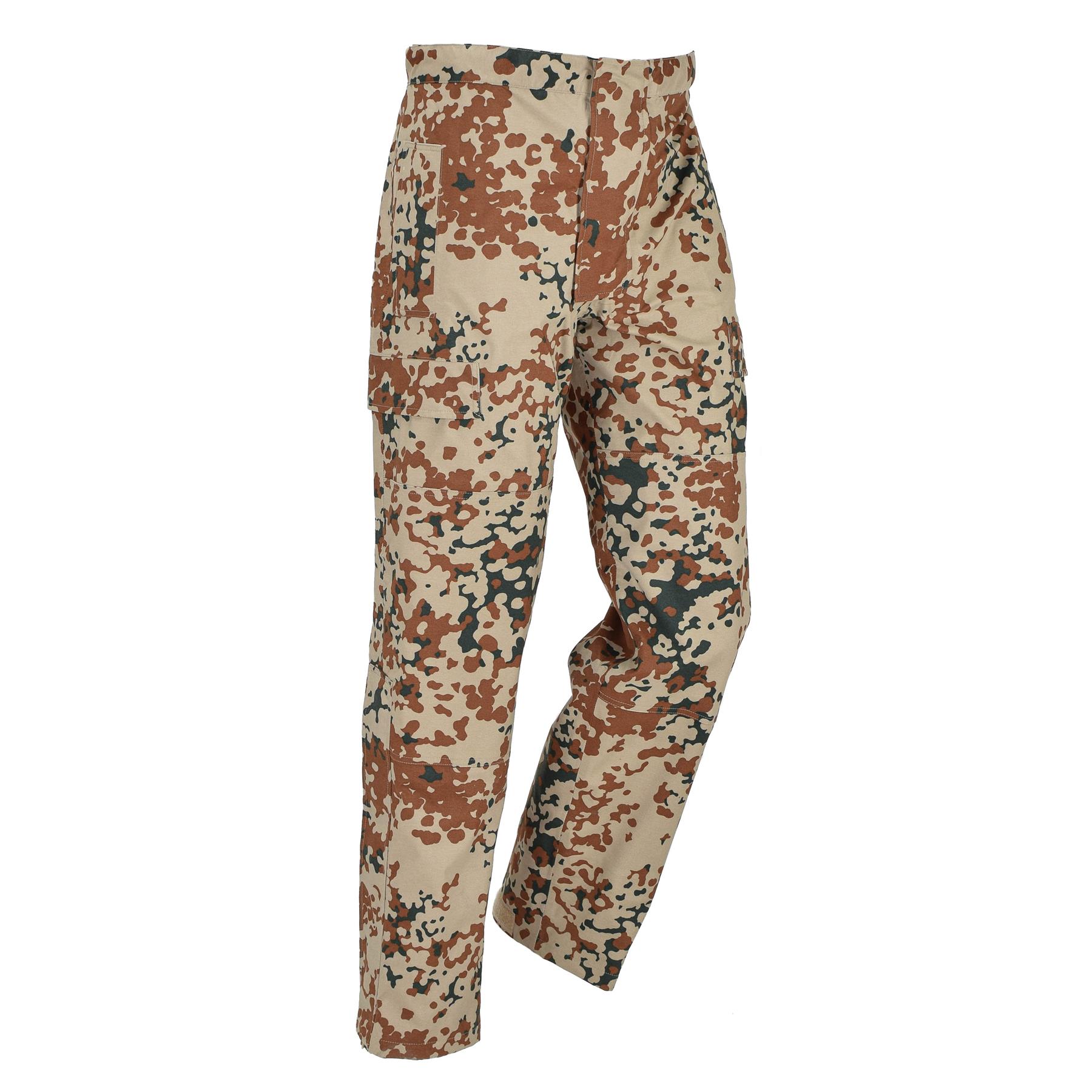 Original Danish army M84 desert camo waterproof rain pants field