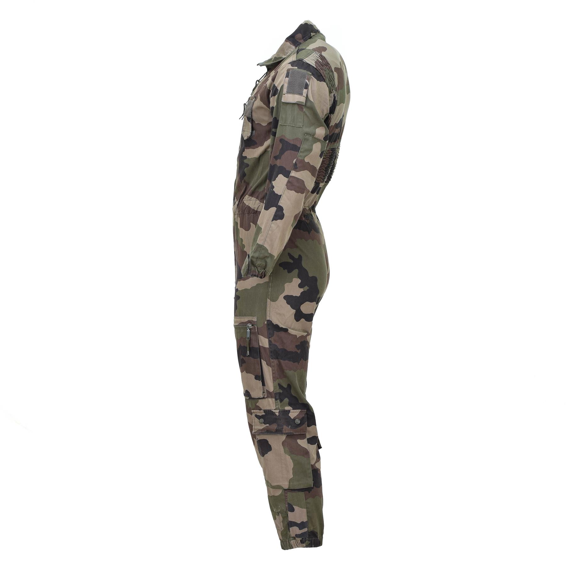 Genuine French military coverall navy mechanic jumpsuit roomy fit CCE Camouflage - Picture 18 of 18