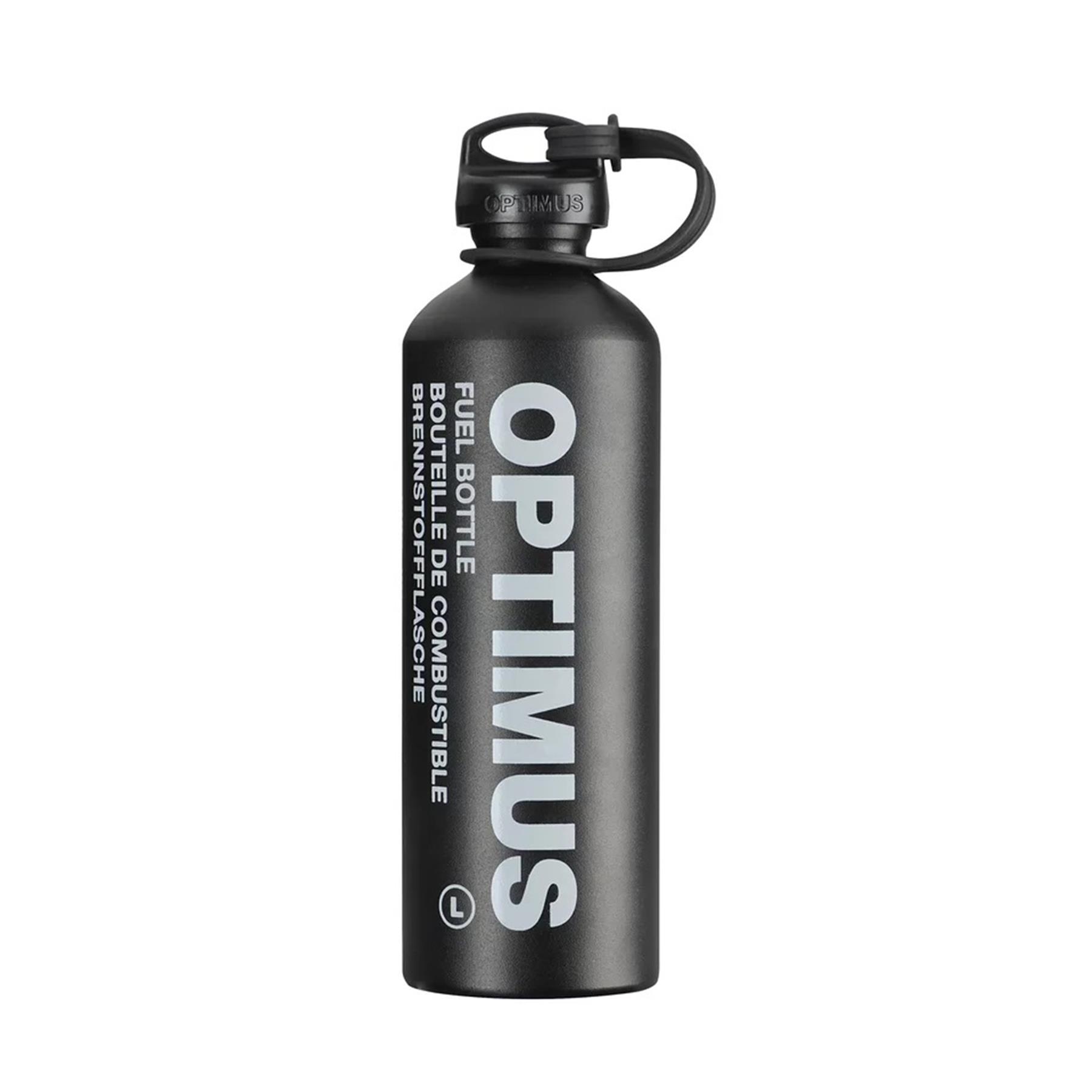 Optimus Brennstoffflasche 600ml 1000ml Sicherheitsverschluss Outdoor Schwarz Thumbnail 1