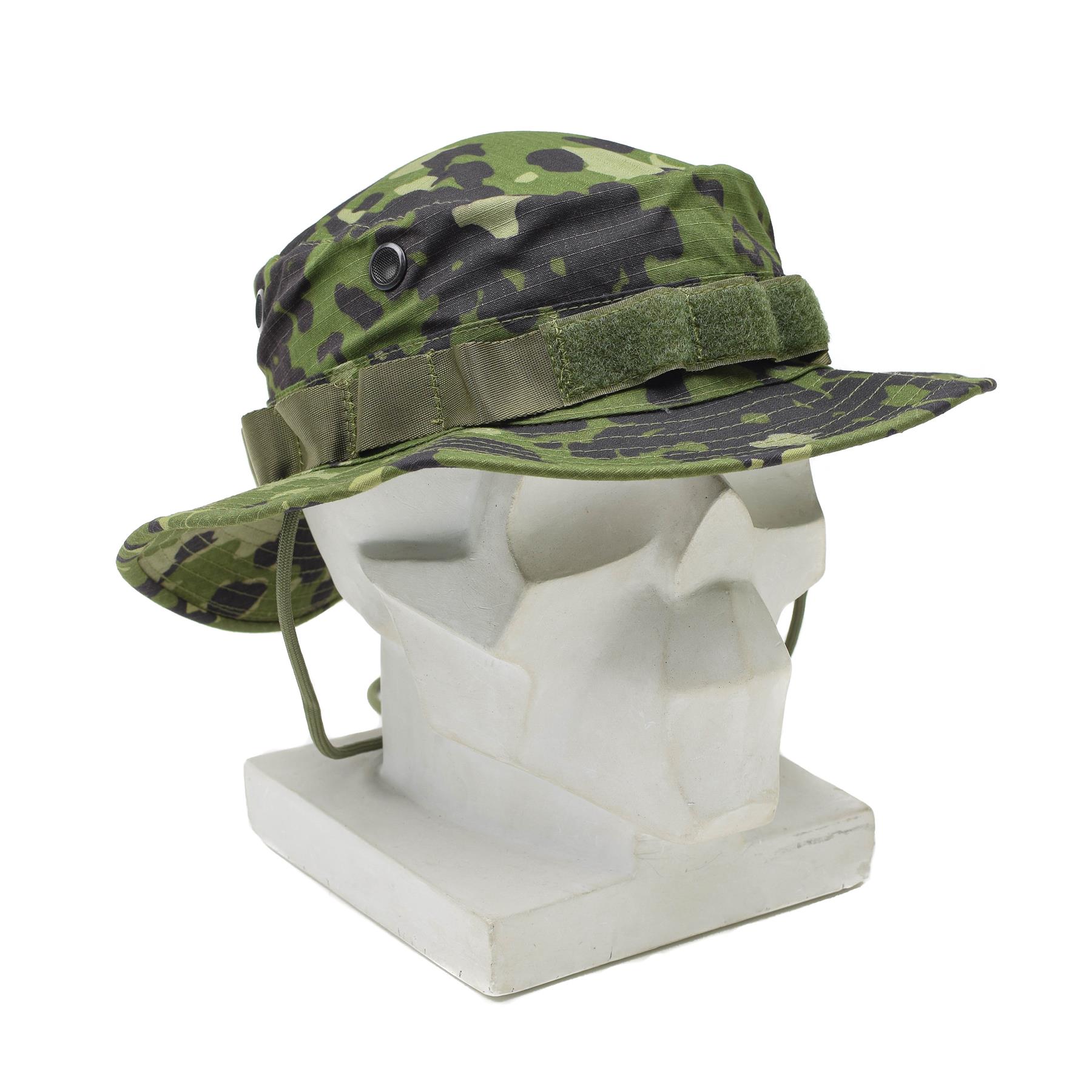 TACGEAR Brand Danish Army style Boonie hat M84 camo ripstop vent