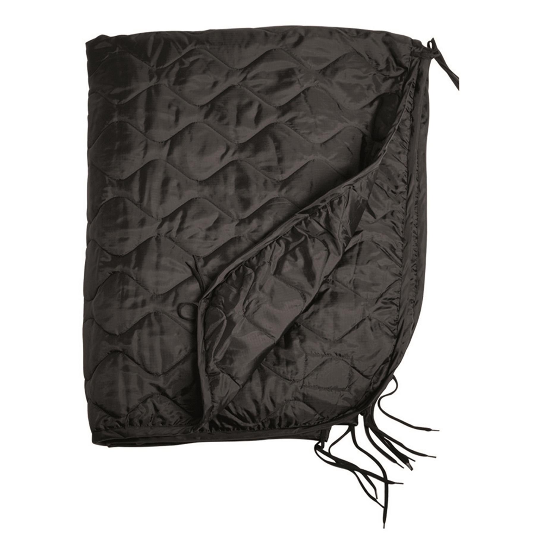 MIL-TEC Poncho Liner STEPPDECKE 210x150cm Dries Quickly Compression Sack