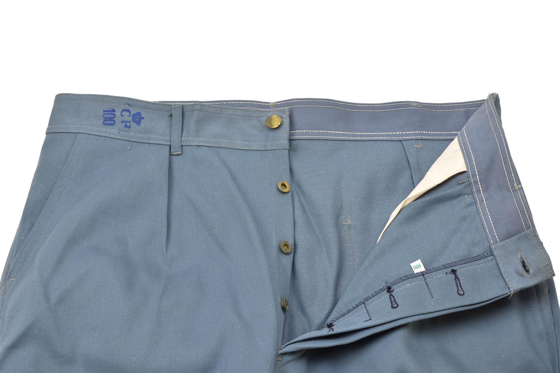 スーツ marka DANISH ARMY TROUSERS marka Danish Army Trousers 2/72 Washer Wool Tropical M.Gray