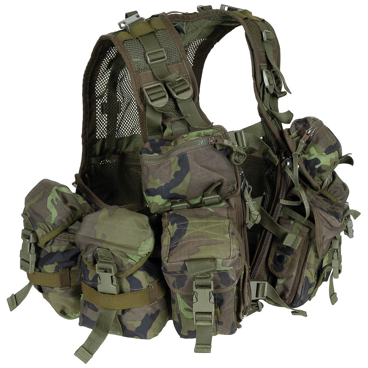 Original Tschechische Armee Taktische Kampf Weste Tragesystem M95 CZ Camo