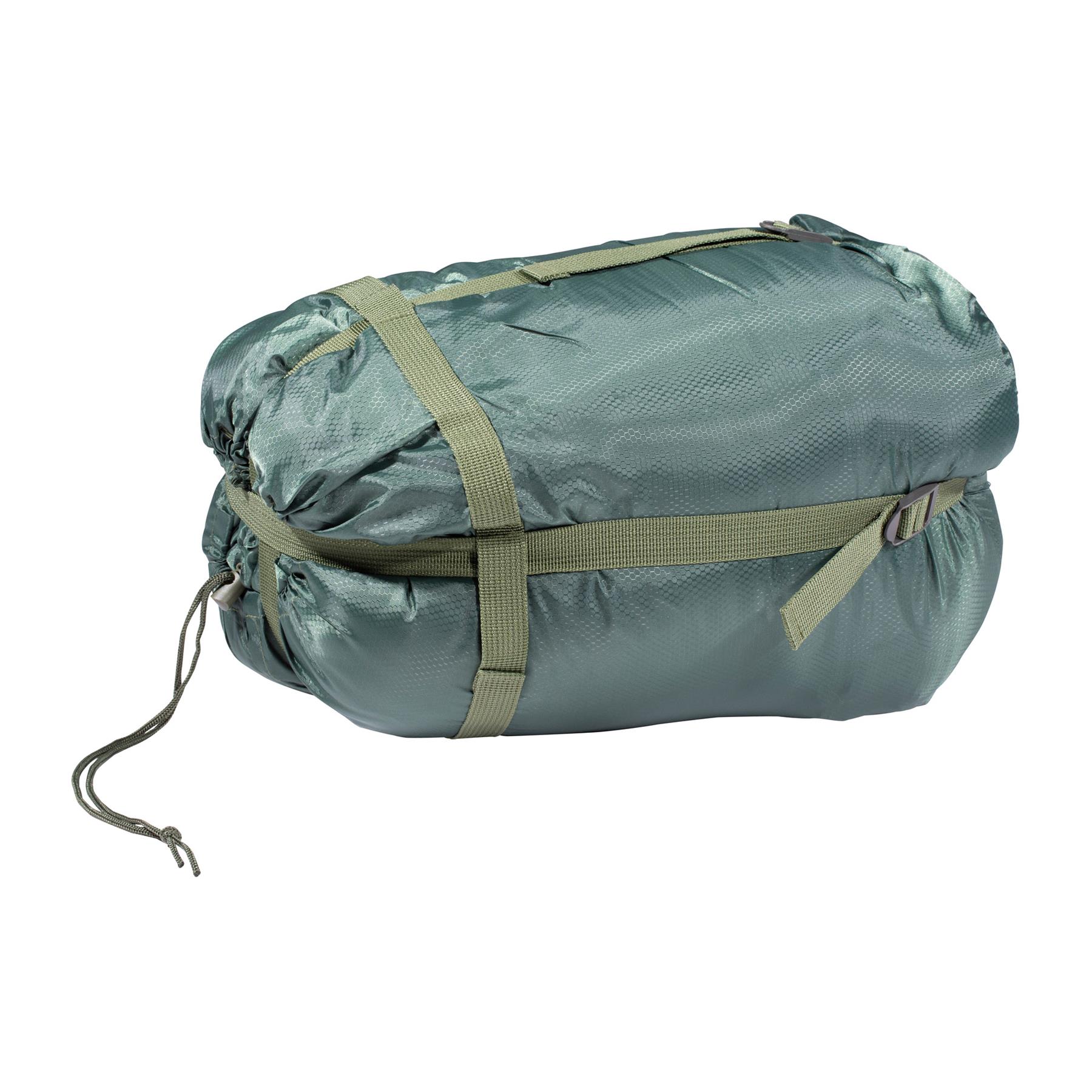 BCB Schlafsack The Olif 5 Sommer Wasserdicht Atmungsaktiv Campen Oliv Thumbnail 1