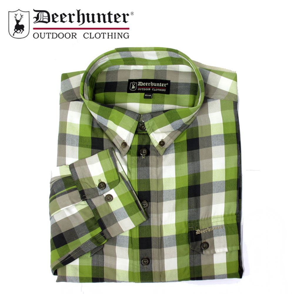 R30 Red//Green Check Country Hunting Shooting *Deerhunter Milton Shirt