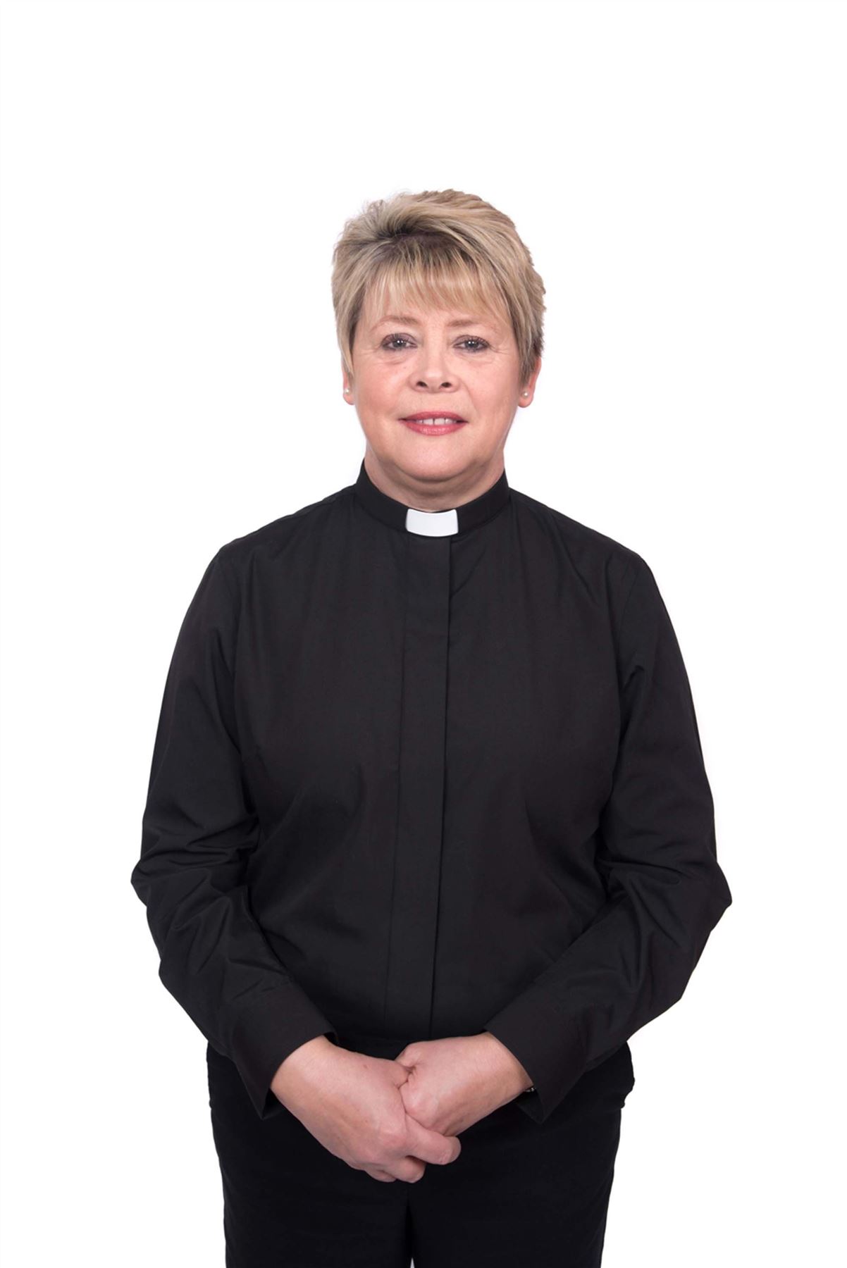 Ladies Clergy Shirt - Long Sleeved - Various Colours - Picture 8 of 41