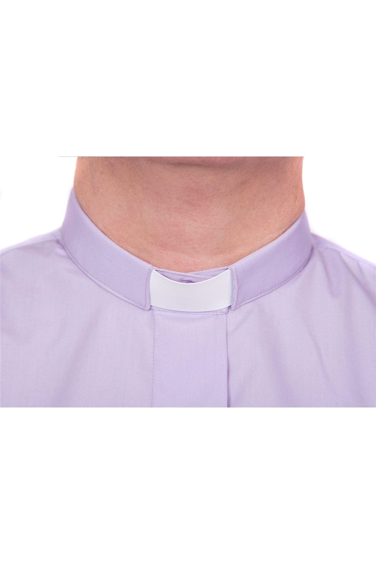 Ladies Clergy Shirt - Long Sleeved - Various Colours - Picture 31 of 41