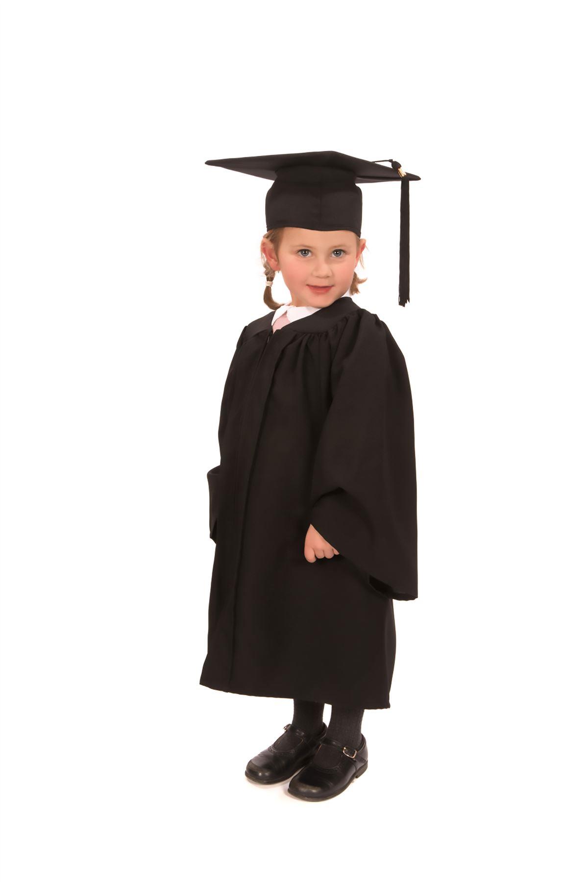 Children's Nursery Graduation Gown and Cap Matte eBay