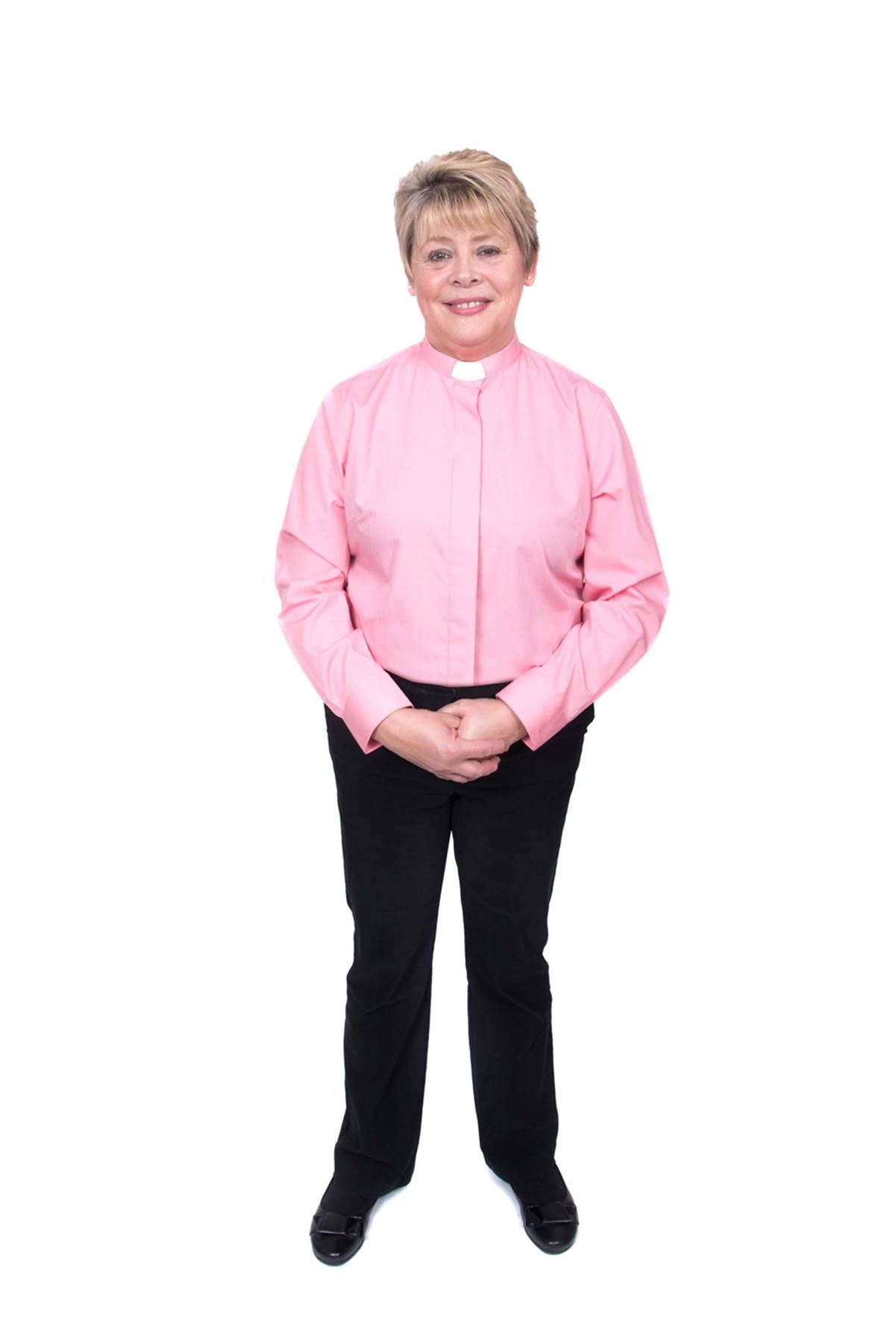 Ladies Clergy Shirt - Long Sleeved - Various Colours - Picture 13 of 41
