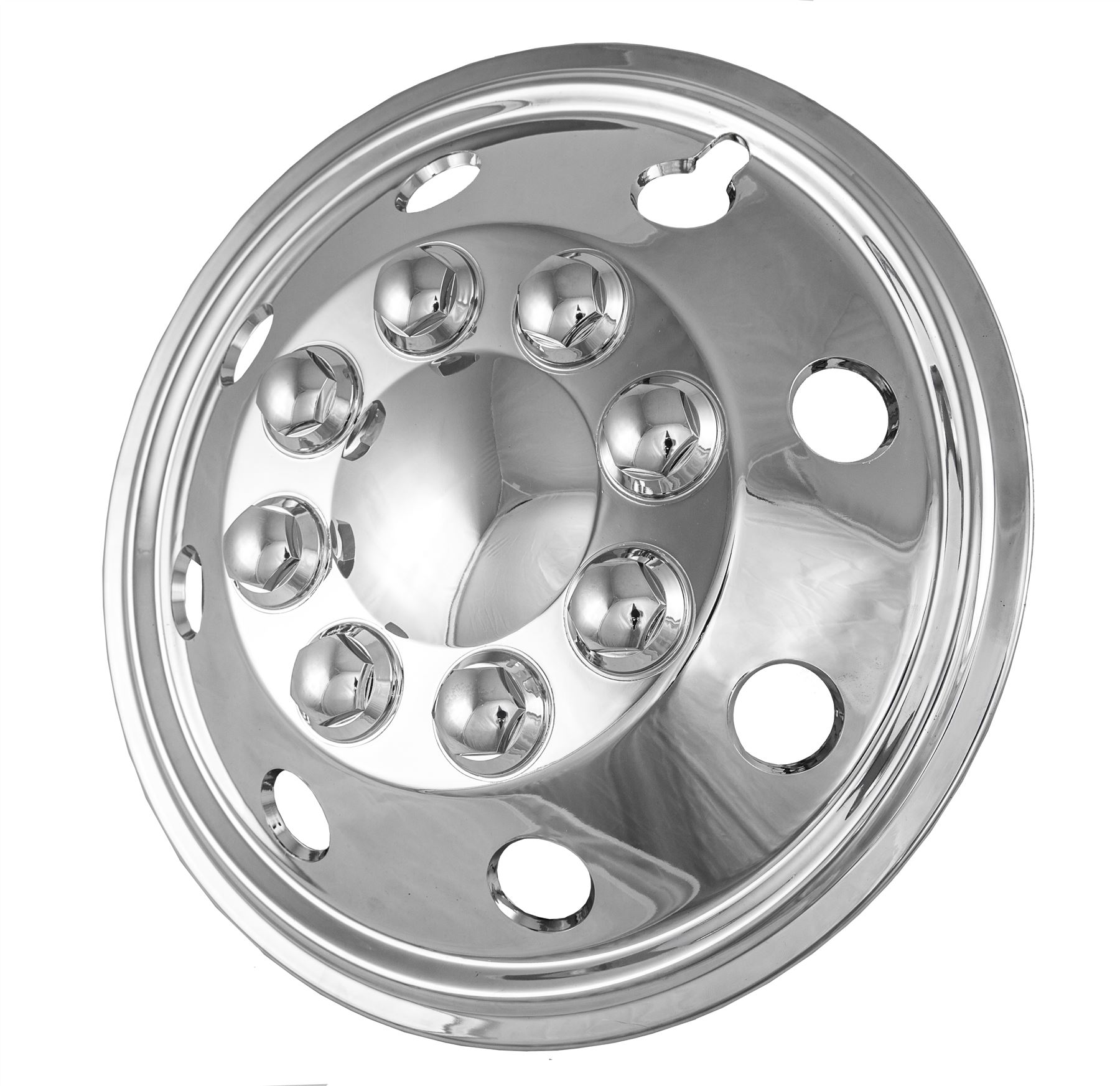 Ford Transit Wheel Trims 15 inch Chrome US Style Set Of 4 (NOT TWIN