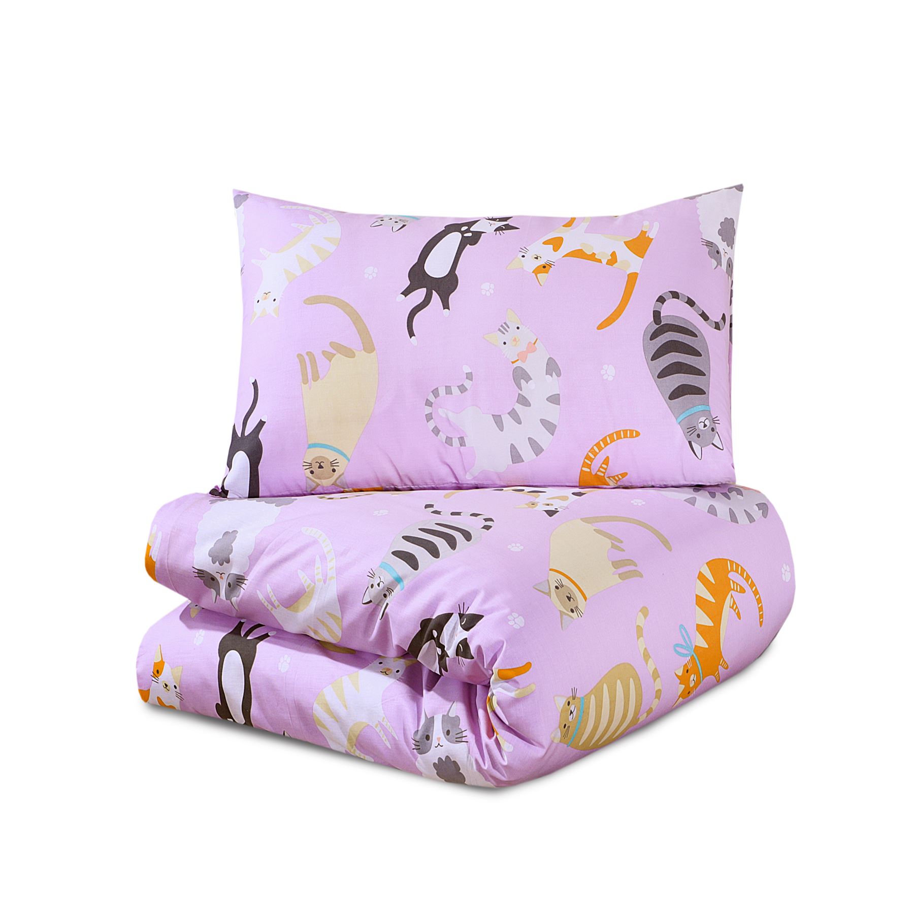 Juego de 2 fundas nórdicas y funda de almohada para cuna bebé junior 120 x 150 cm - Imagen 12 de 38