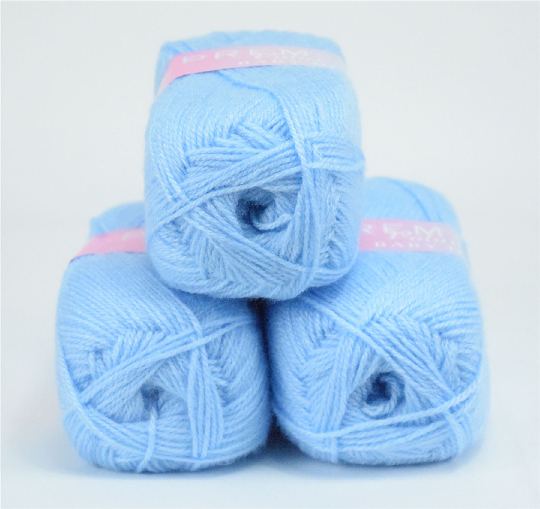 PREMIER VALUE DOUBLE KNIT YARN WOOL ACRYLIC 3 PACK (3 X 100G) ALL