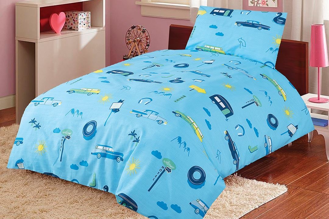 Juego de 2 fundas nórdicas y funda de almohada para cuna bebé junior 120 x 150 cm - Imagen 23 de 38