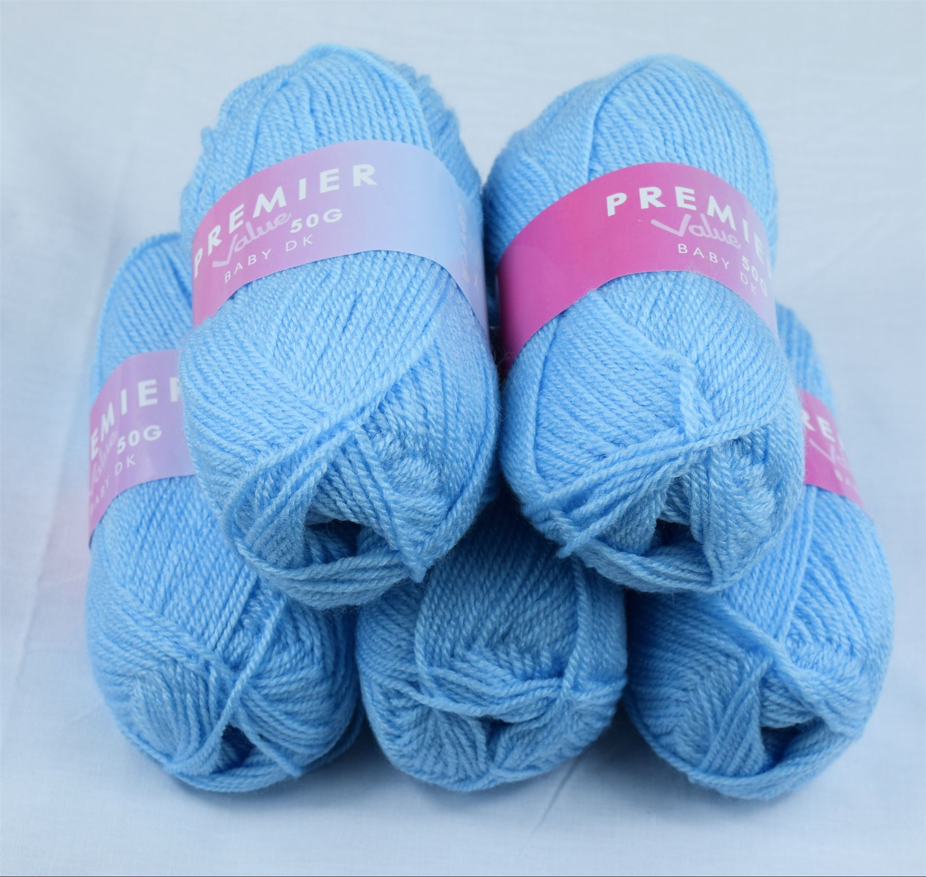 King Cole Premier Value Double Knit Yarn Wool Acrylic Value Pack (5 x 50G) - Picture 5 of 50