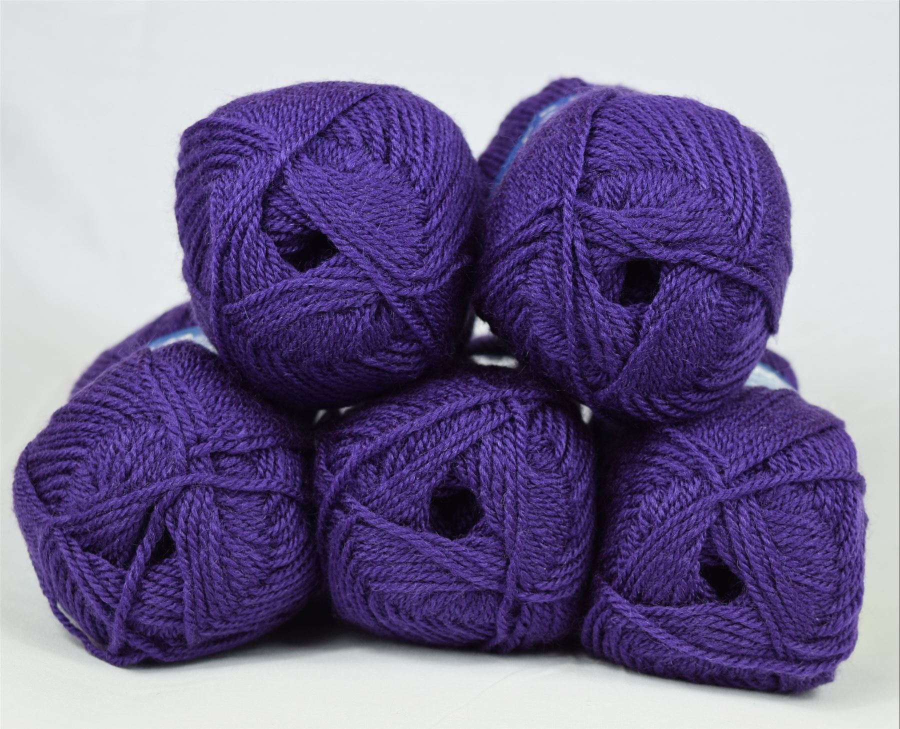 King Cole Premier Value Double Knit Yarn Wool Acrylic Value Pack (5 x 50G) - Picture 34 of 50