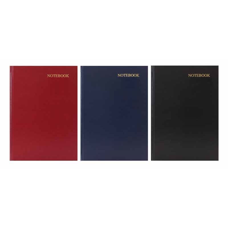 1x A6 A5 A4 Hardback Notebook Lined Ruled Journal Notepad Office School Diary