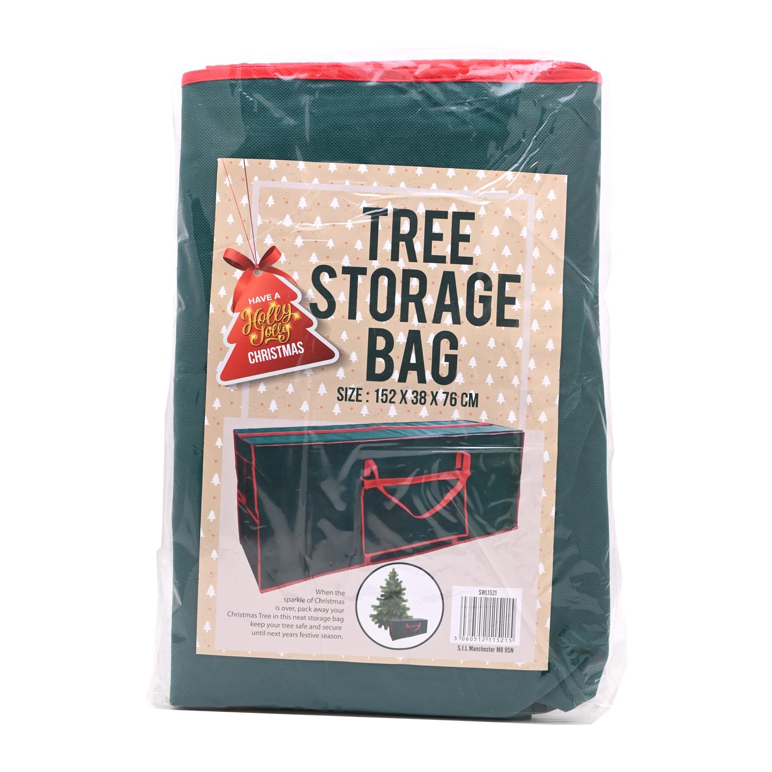 Christmas Tree & Wrapping Paper Decoration Xmas Storage Bag Fabric Organise - Picture 5 of 11
