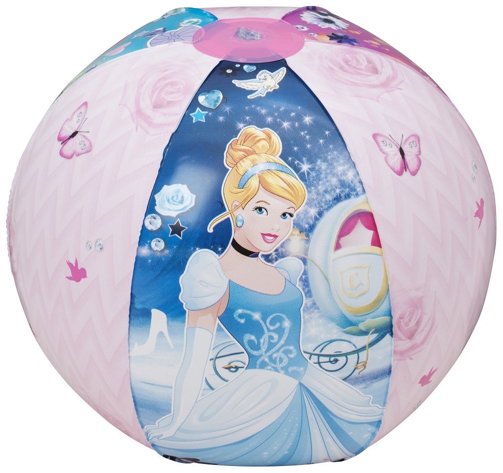 Disney Princess Inflatable Float Girs Childrens Pink Pool Beach Ball