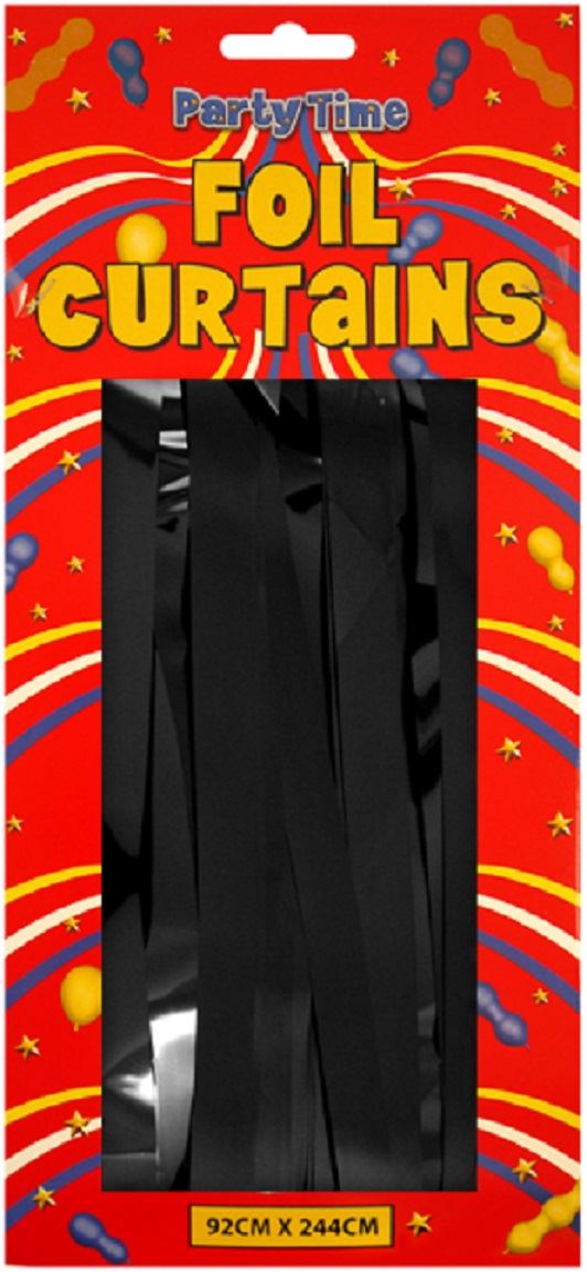 TINSEL SHIMMER FOIL DOOR CURTAIN BIRTHDAY PARTY DECORATIONS 8 COLOURS