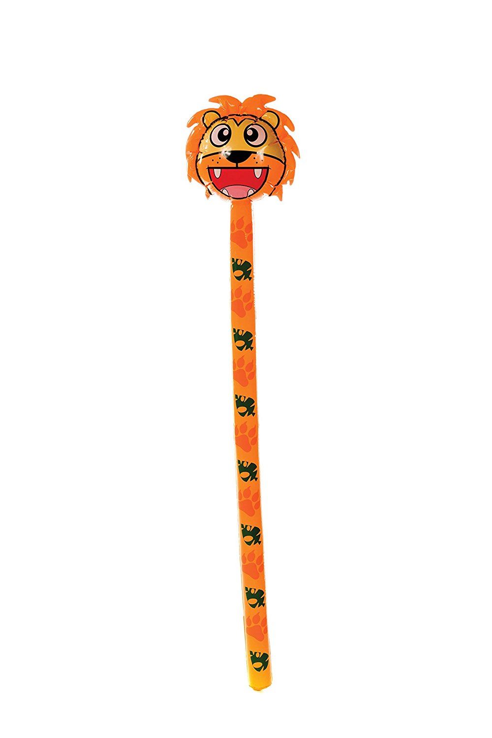 Large 58" Inflatable Jungle Safari Animal Stick Kid Novelty Toy Party