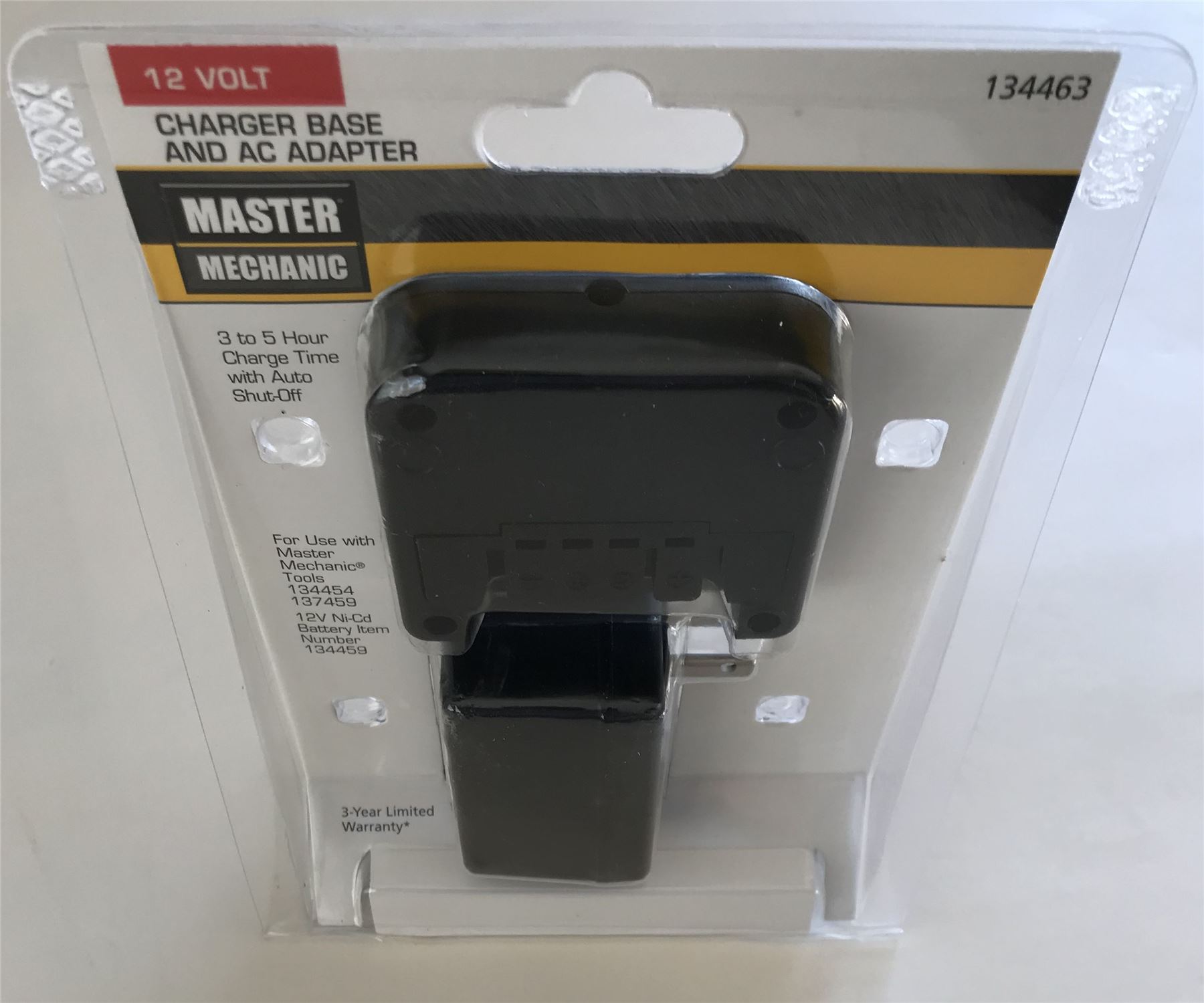 Master Mechanic 134463 NiCad BATTERY CHARGER 12 Volt NEW 52088867327